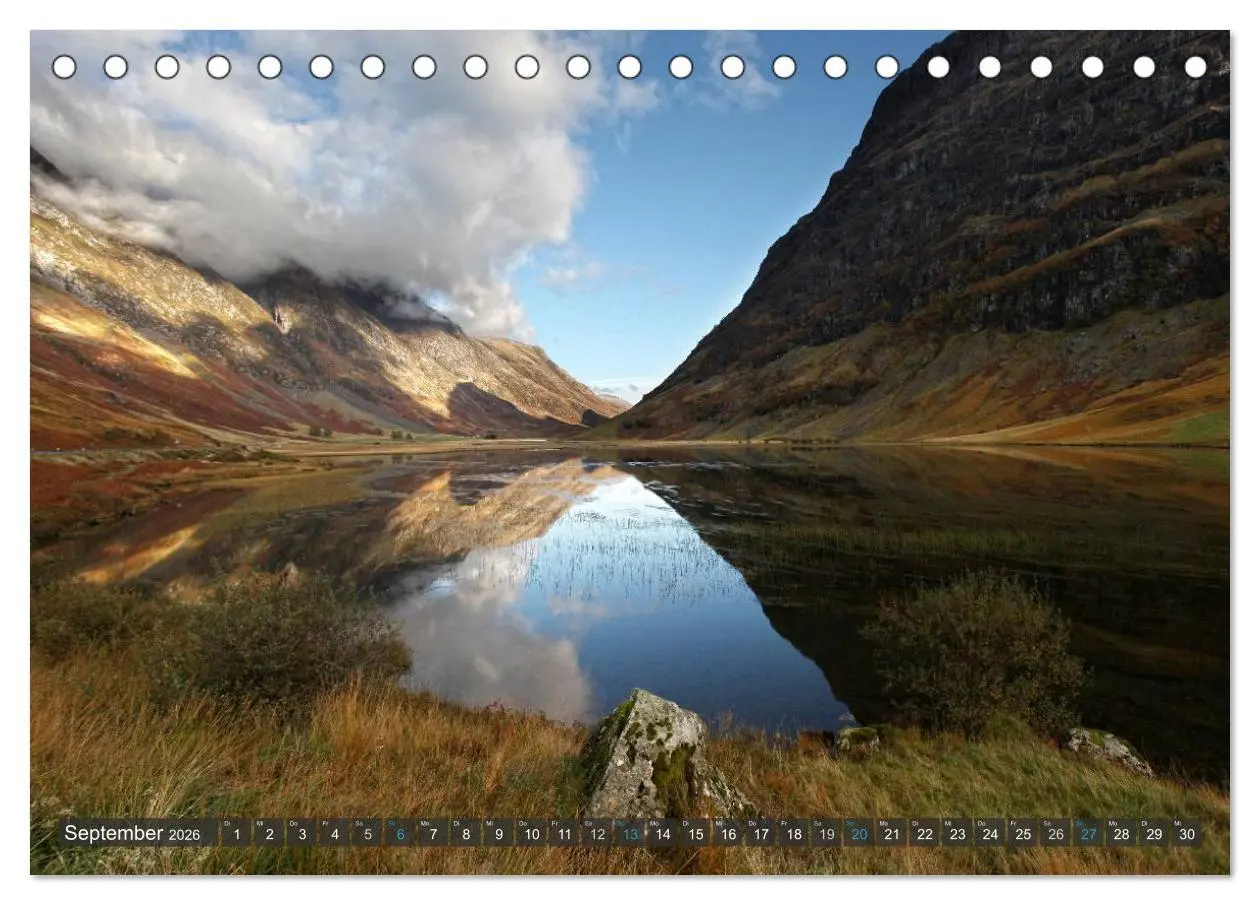 Bild: 9783516157277 | Abenteuer Schottland (Tischkalender 2026 DIN A5 quer), CALVENDO...