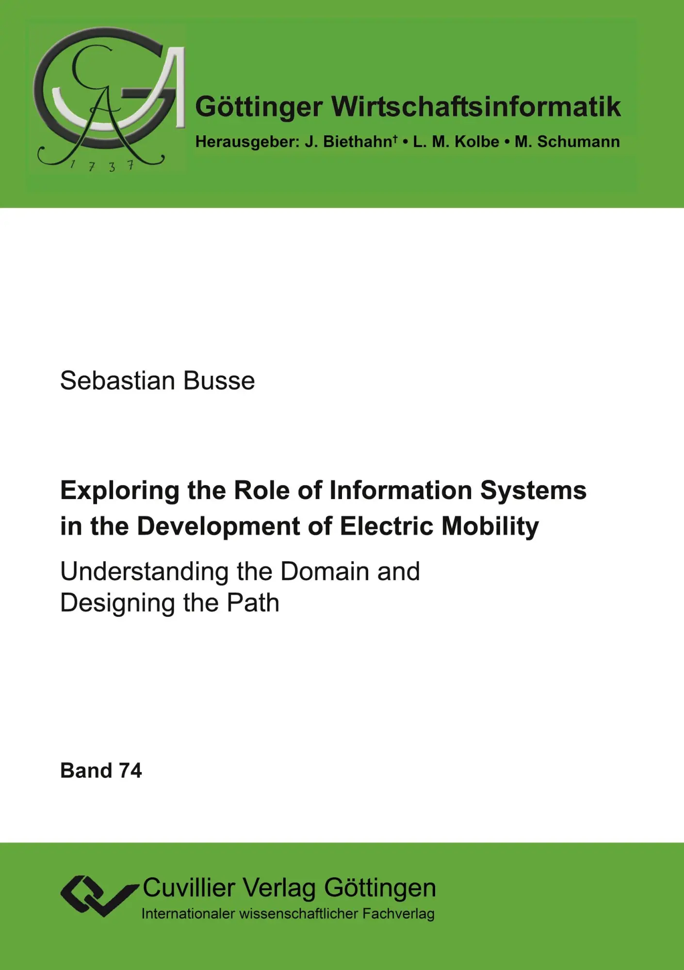 Cover: 9783954047277 | Exploring the Role of Information Systems in the Development of...