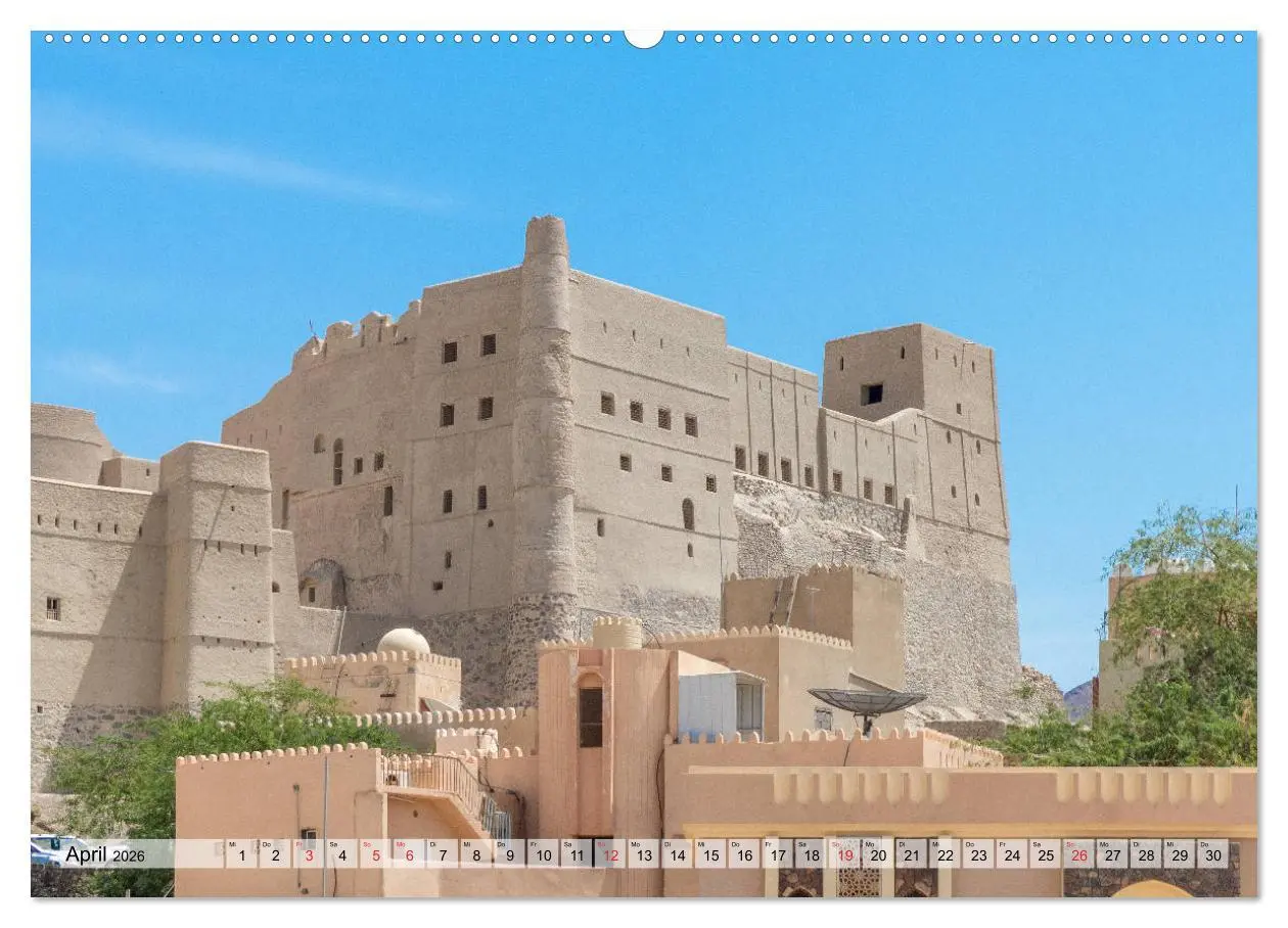 Bild: 9783457747377 | Oman - Impressionen (Wandkalender 2026 DIN A2 quer), CALVENDO...