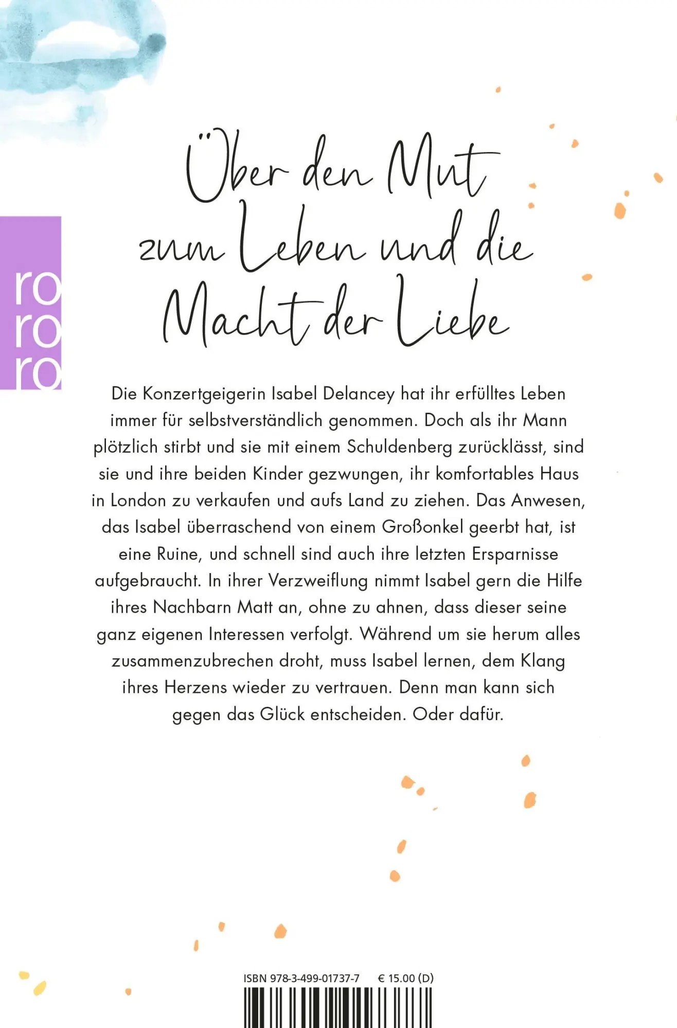 Rückseite: 9783499017377 | Der Klang des Herzens | Jojo Moyes | Taschenbuch | 464 S. | Deutsch