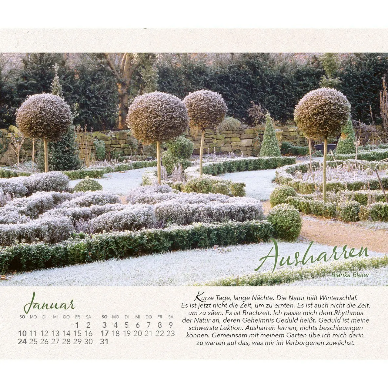 Bild: 9783754817377 | Wo Himmel und Erde sich zart berühren 2027 | Gartenkalender | Bleier