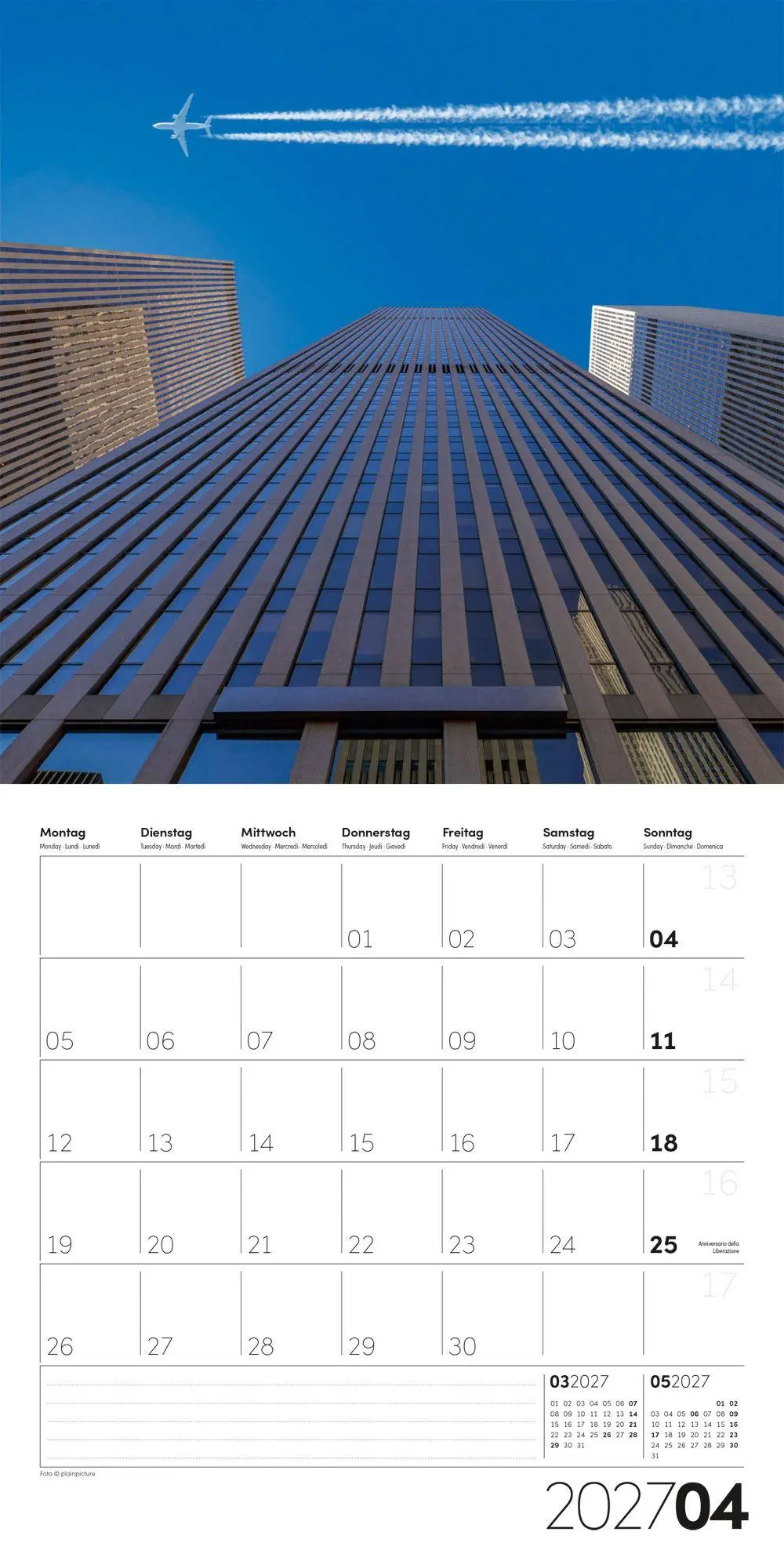 Bild: 9783838447377 | Die Farbe Blau Kalender 2027 - 30x30 - Art12 | GmbH | Kalender | 28 S.