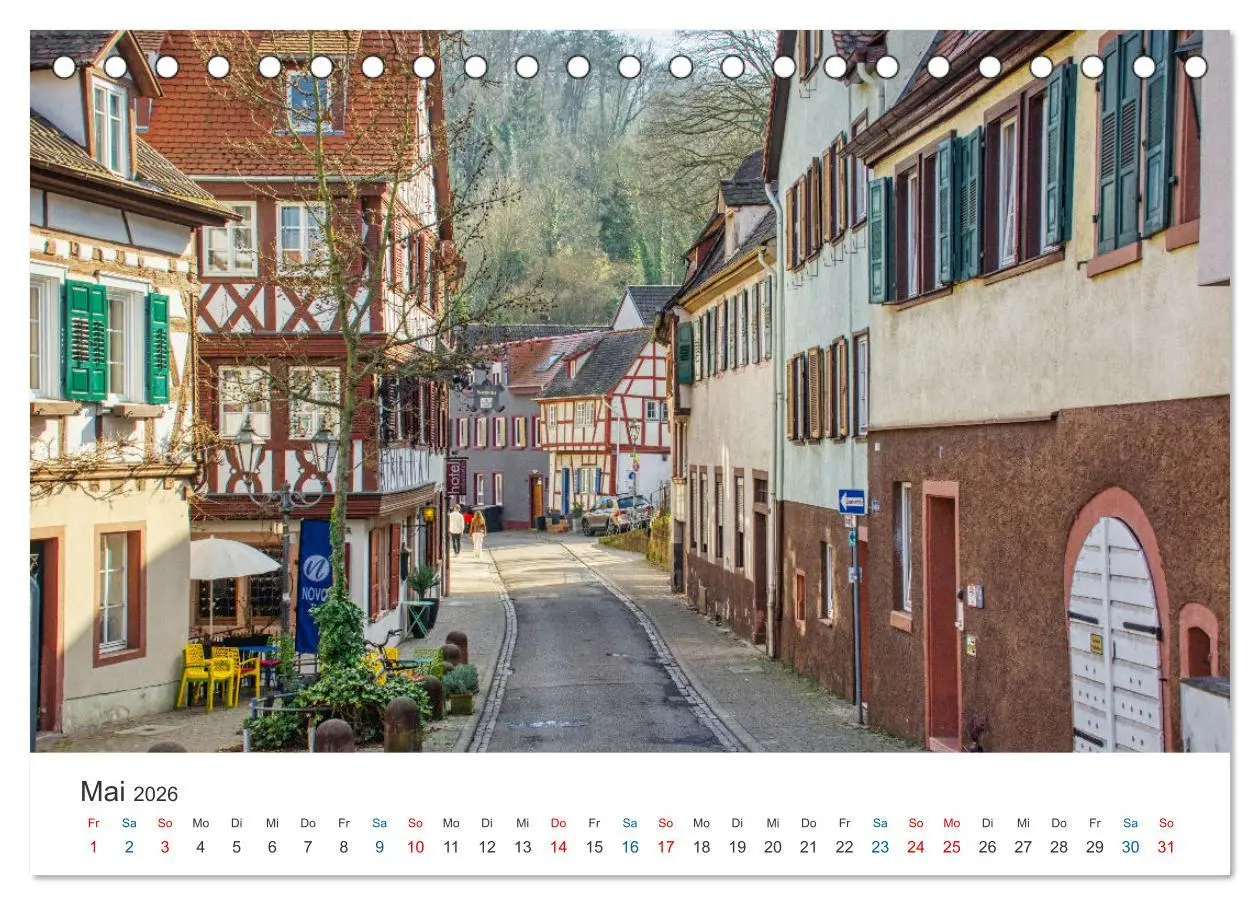 Bild: 9783457287477 | Weinheim - Eine Perle an der Bergstraße (Tischkalender 2026 DIN A5...