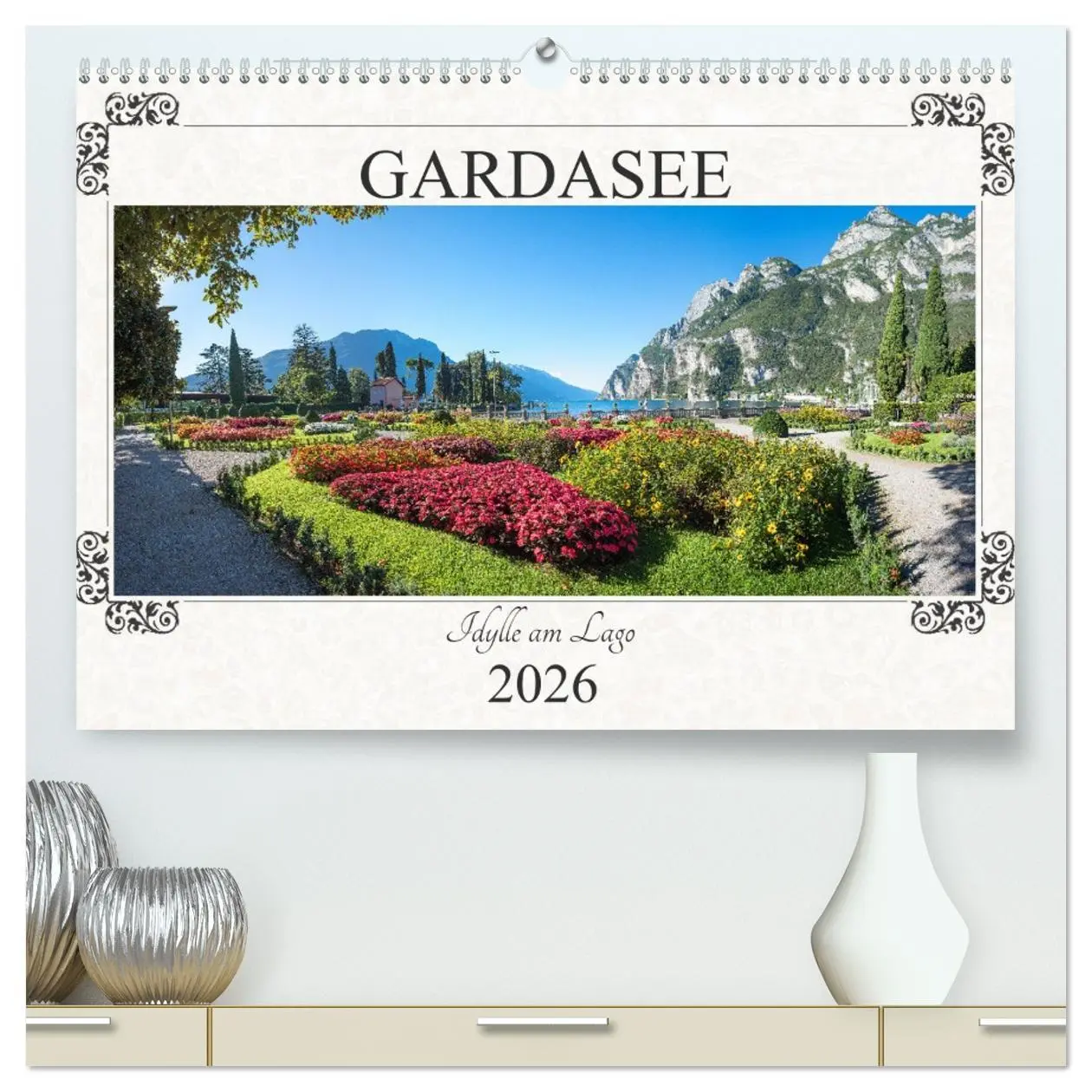 Cover: 9783457737477 | Gardasee - Idylle am Lago 2026 (hochwertiger Premium Wandkalender...