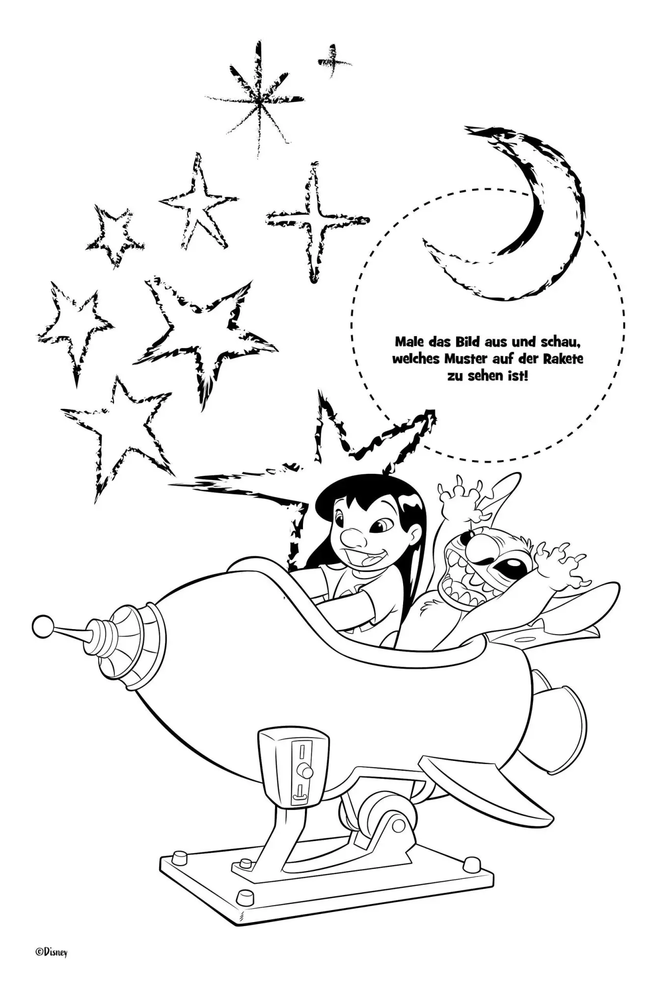 Bild: 9783833247477 | Disney Stitch: Magischer Malspaß - Entdecke verborgene Motive! | Buch