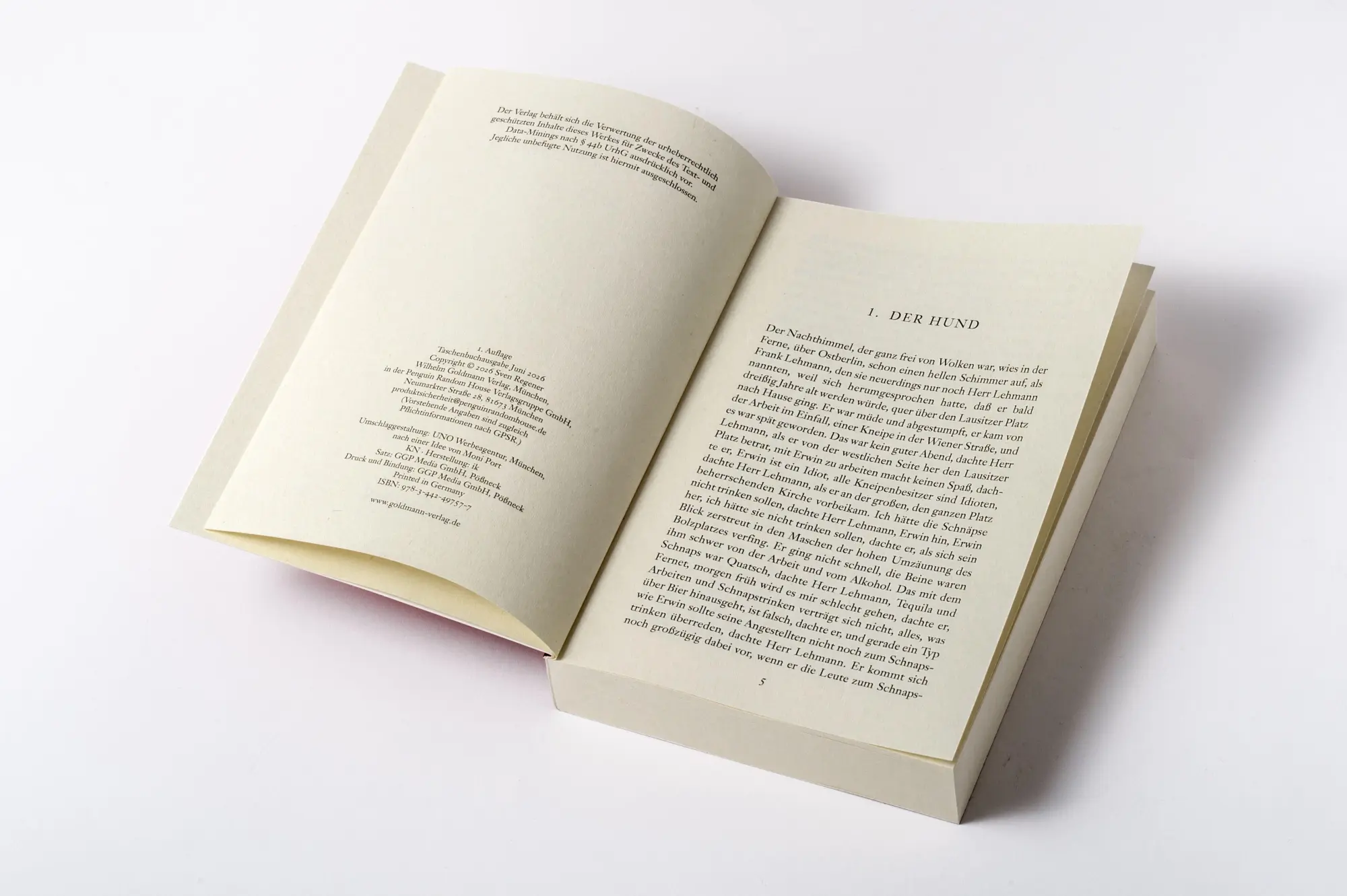 Bild: 9783442497577 | Herr Lehmann | Ein Roman | Sven Regener | Taschenbuch | 288 S. | 2026