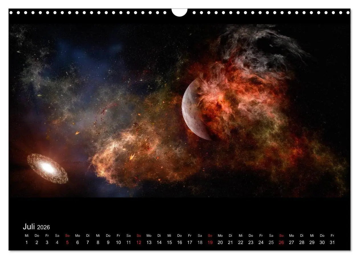 Bild: 9783457967577 | Kosmische Panoramen (Wandkalender 2026 DIN A3 quer), CALVENDO...