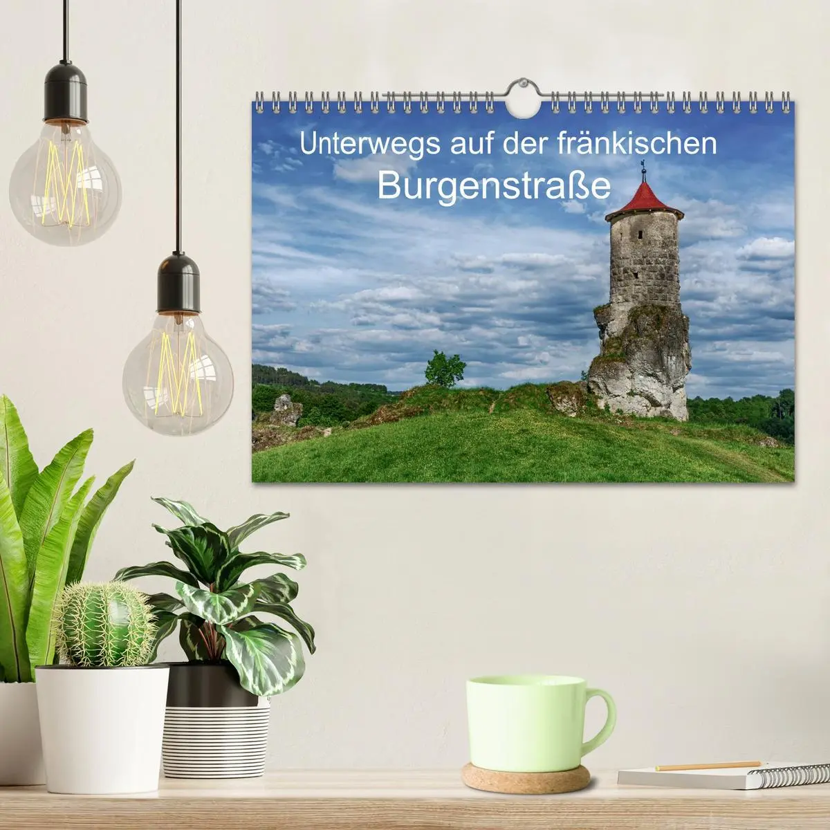 Bild: 9783516057577 | Unterwegs auf der fränkischen Burgenstraße (Wandkalender 2026 DIN...