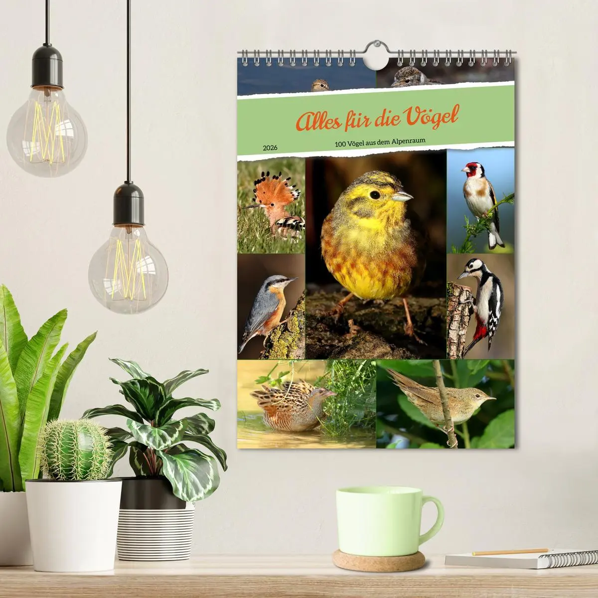 Bild: 9783516297577 | Alles für die Vögel (Wandkalender 2026 DIN A4 hoch), CALVENDO...