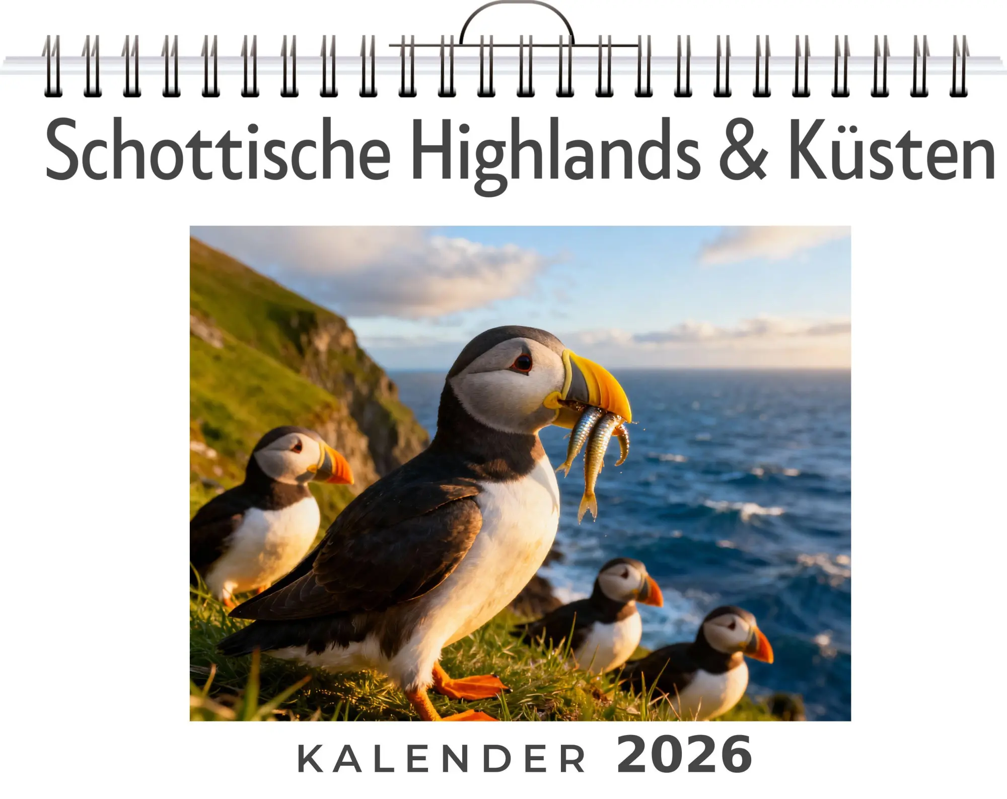 Cover: 9783695327577 | Schottische Highlands &amp; Küsten | Aaron Lehmann | Kalender | Deutsch