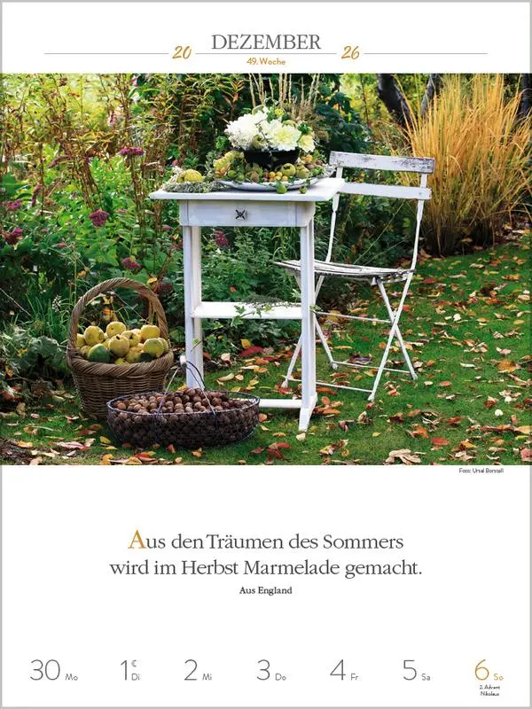 Bild: 9783731887577 | Literaturkalender Gartenlust 2026 | Verlag Korsch | Kalender | 54 S.