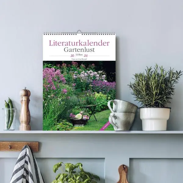 Bild: 9783731887577 | Literaturkalender Gartenlust 2026 | Verlag Korsch | Kalender | 54 S.