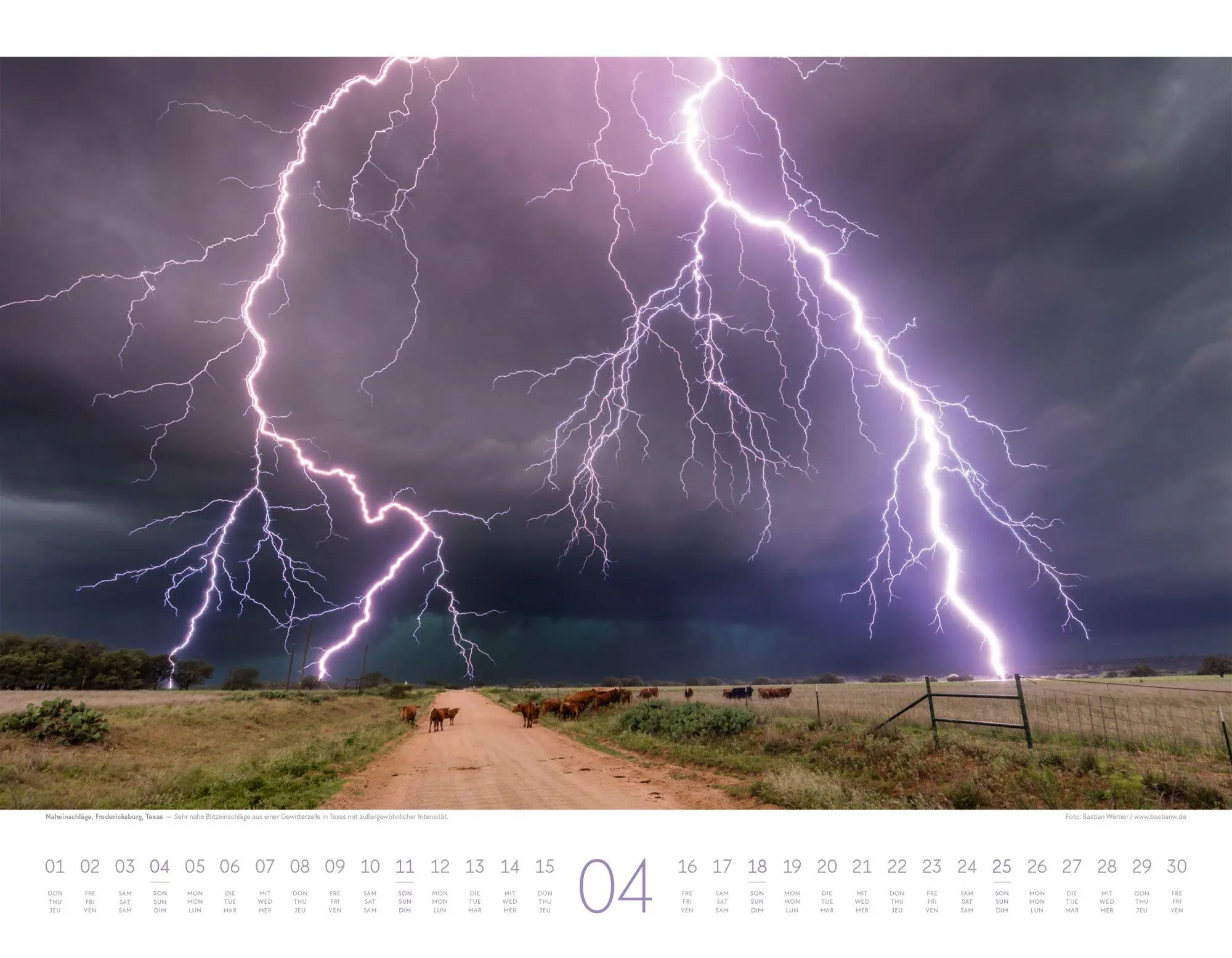 Bild: 9783838427577 | Naturkräfte Kalender 2027 Wetterphänomene und Naturgewalten | Kalender