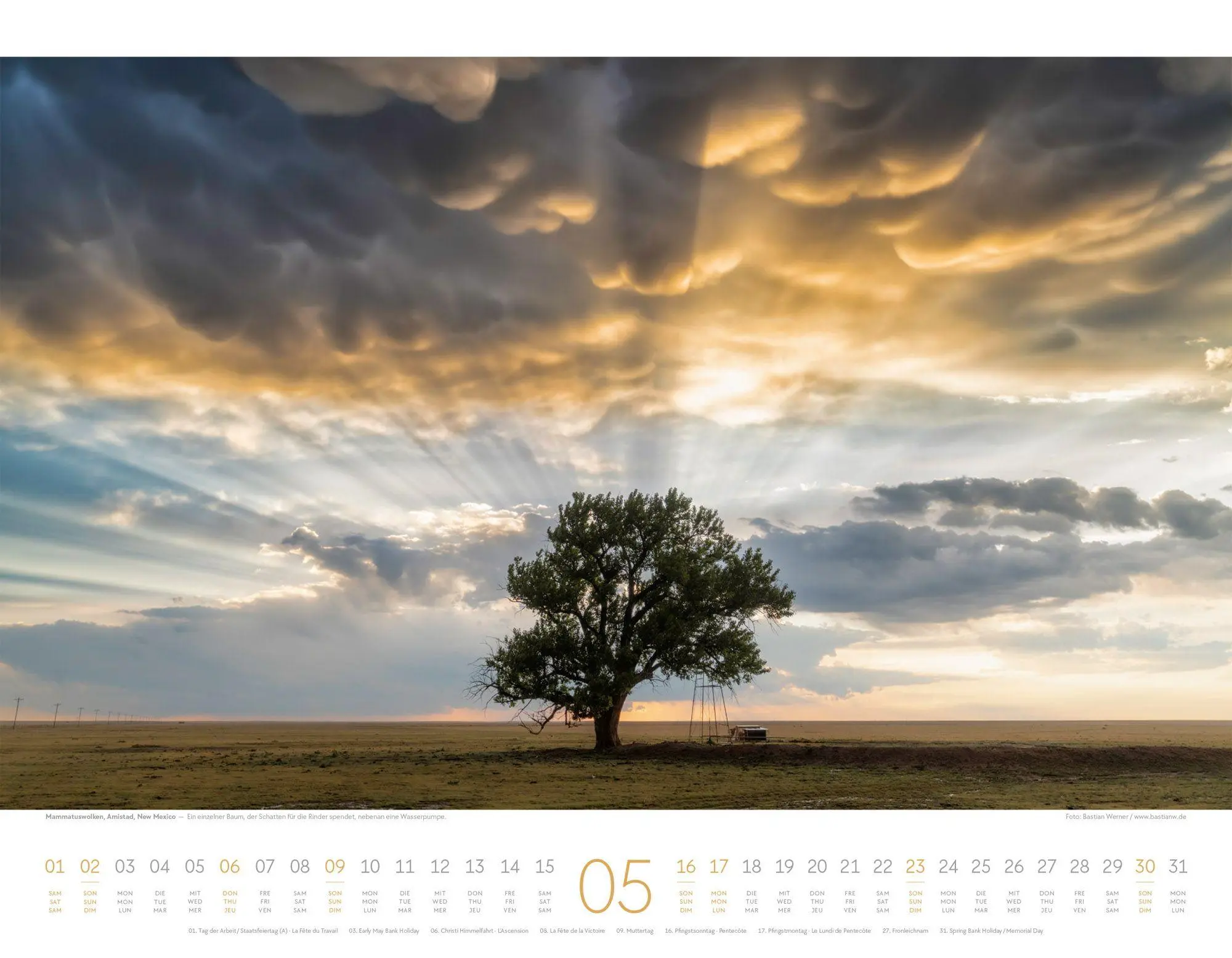 Bild: 9783838427577 | Naturkräfte Kalender 2027 Wetterphänomene und Naturgewalten | Kalender
