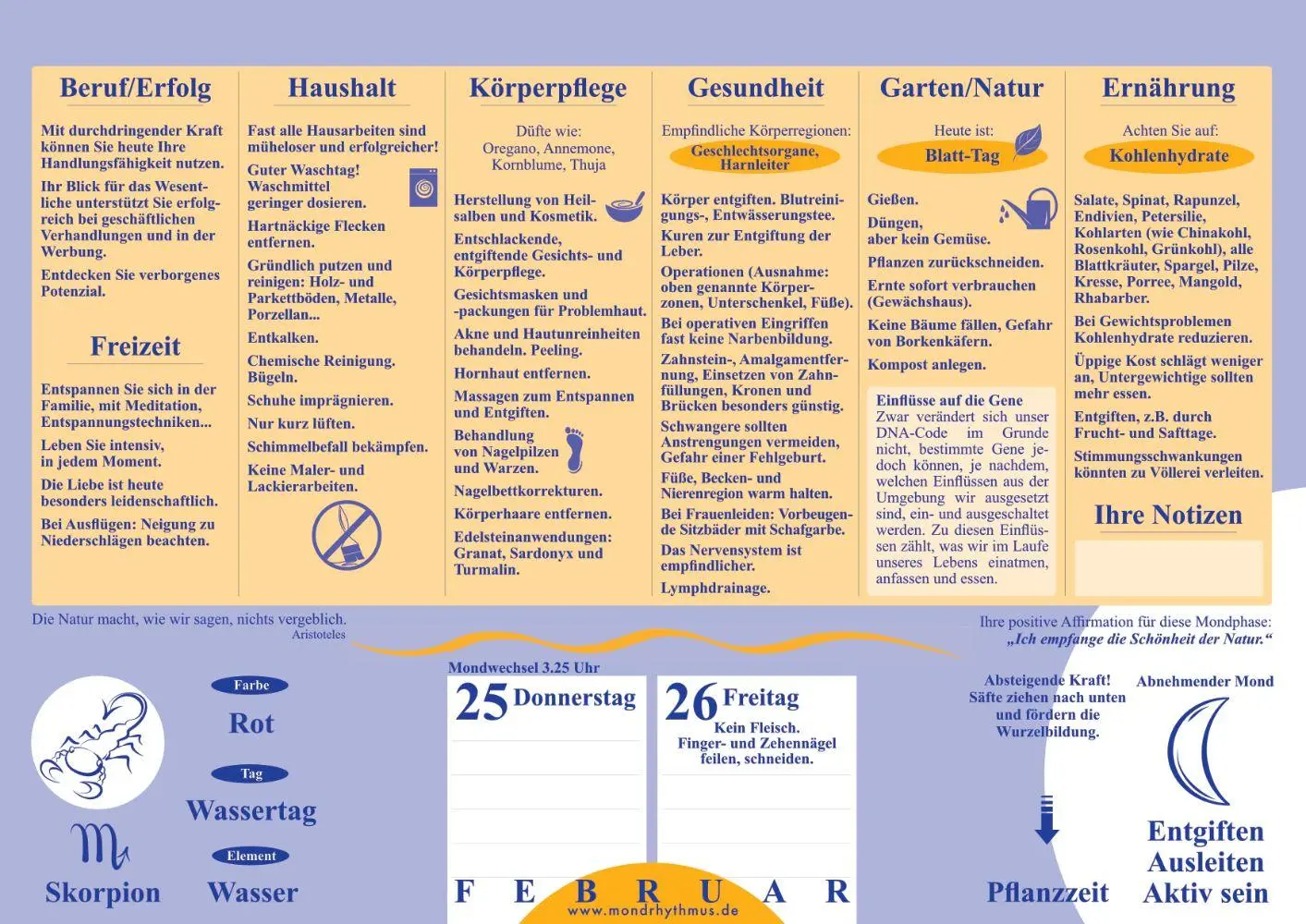 Bild: 9783932547577 | Mein Leben mit dem Mondrhythmus 2027 | Taschenkalender | Edith Stadig