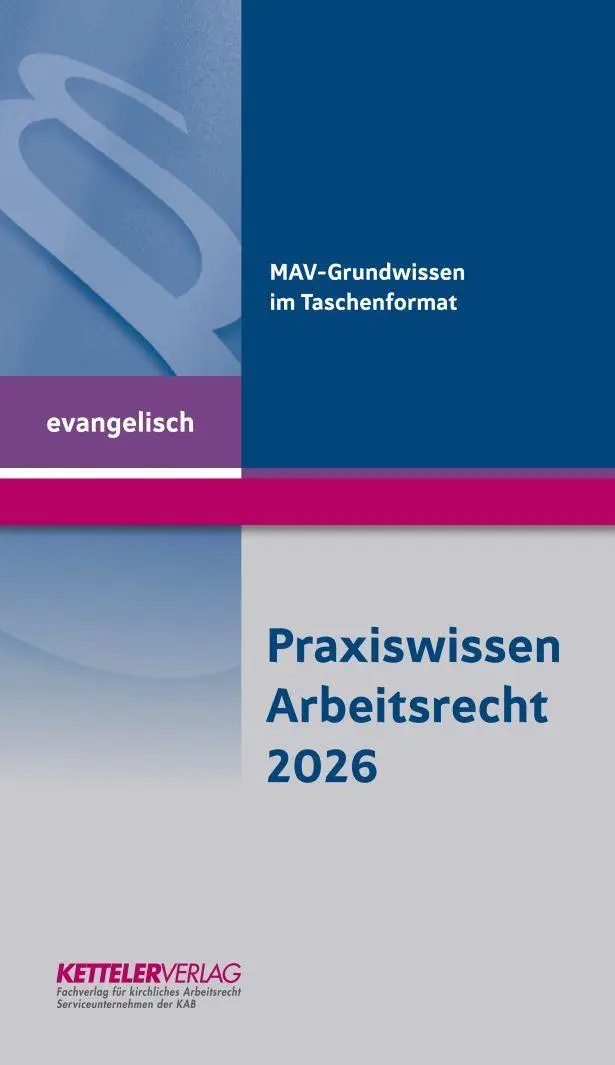 Cover: 9783944427577 | Praxiswissen Arbeitsrecht 2026 evangelisch | Detlev Fey | Broschüre