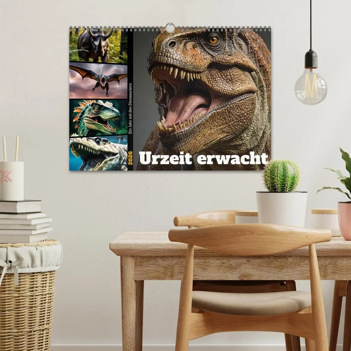 Bild: 9783457267677 | Urzeit erwacht - Ein Jahr mit den Dinosauriern (Wandkalender 2026...