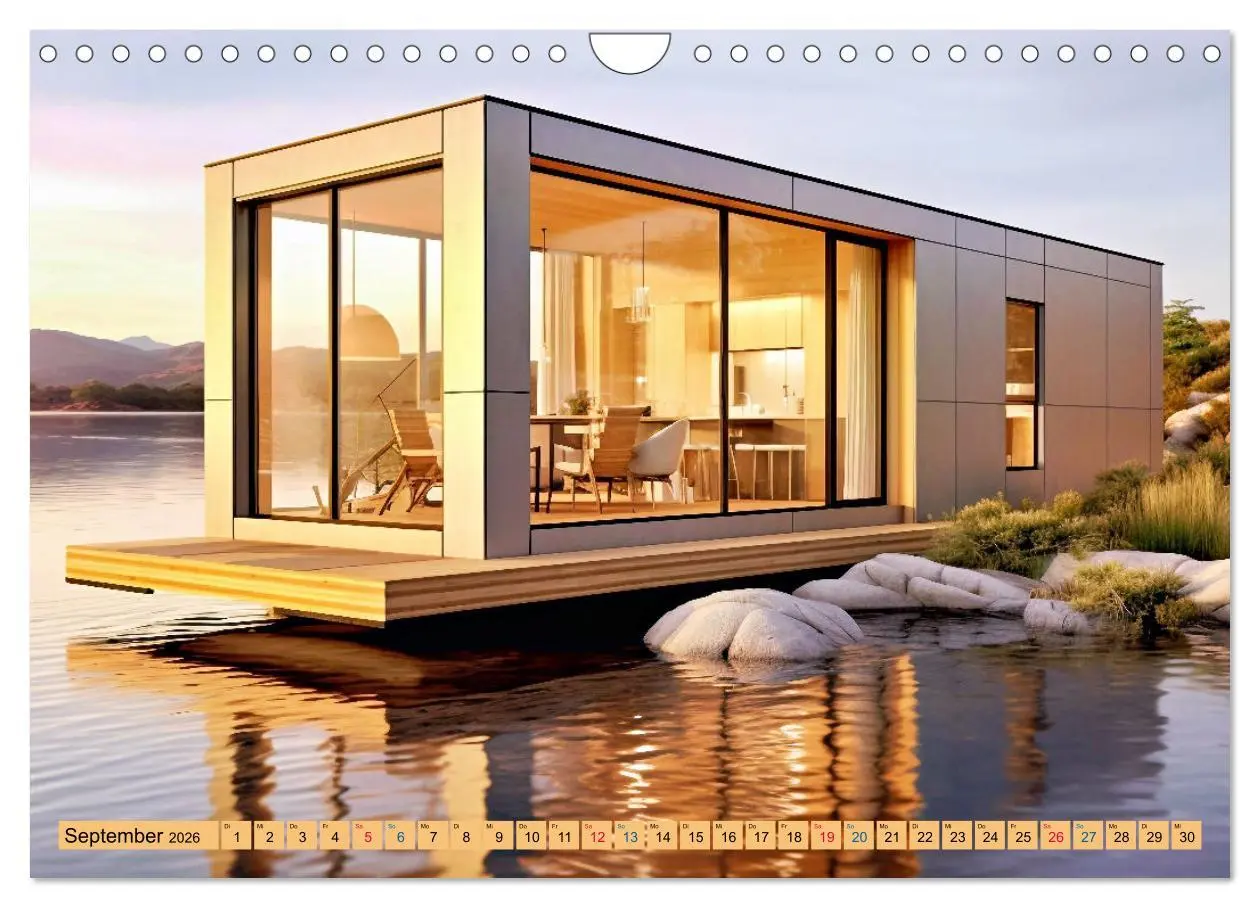 Bild: 9783457337677 | Tiny Houses - wohnen auf kleinstem Raum (Wandkalender 2026 DIN A4...