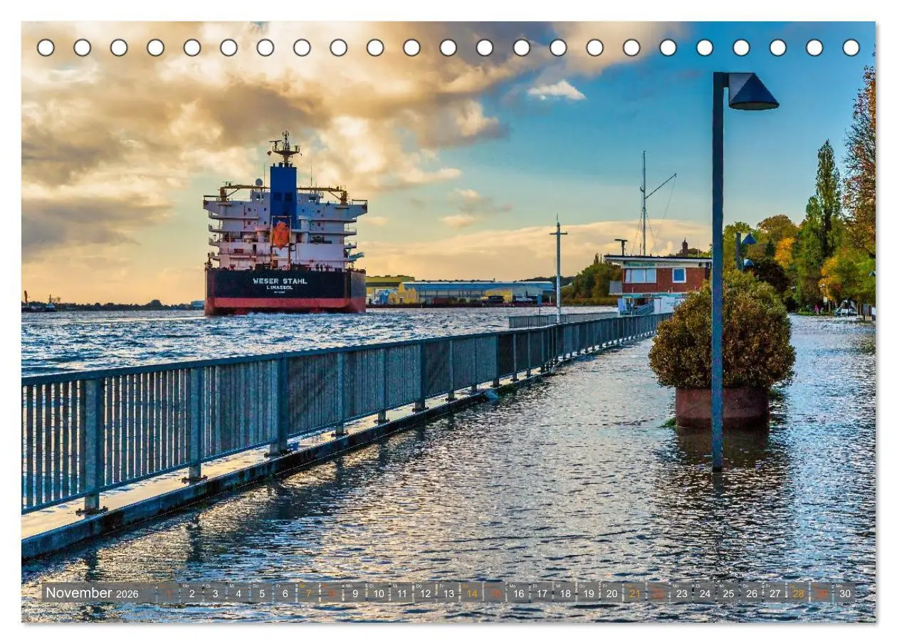 Bild: 9783457647677 | Bremen-Nord - maritim und angenehm (Tischkalender 2026 DIN A5...