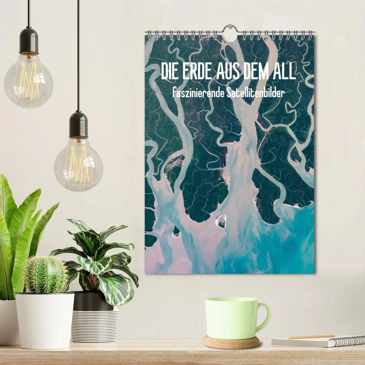 Bild: 9783516357677 | Die Erde aus dem All (Wandkalender 2026 DIN A4 hoch), CALVENDO...