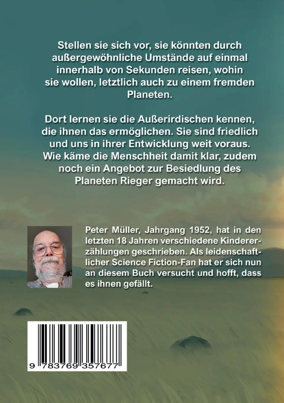 Rückseite: 9783769357677 | Rieger und das Mädchen, das durch Wände ging. | Peter Müller | Buch