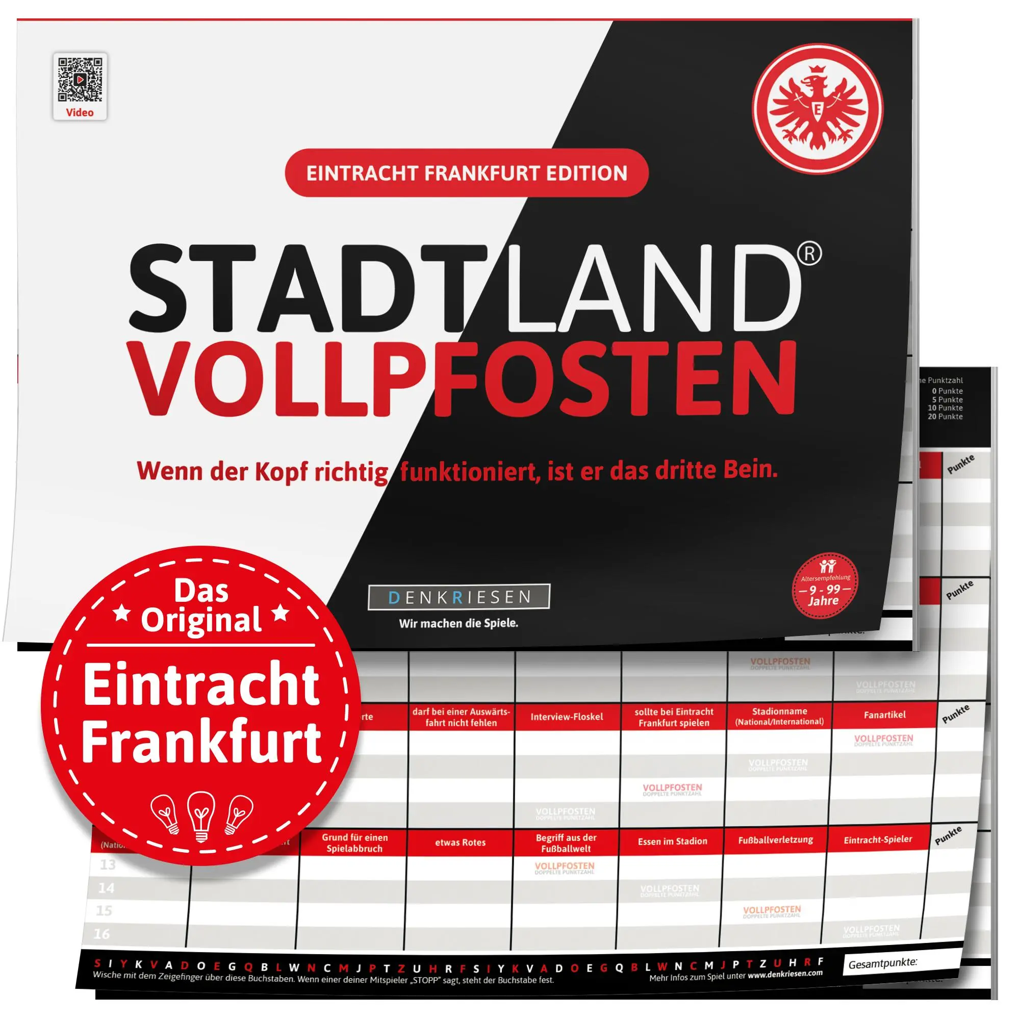 Cover: 4260528097777 | DENKRIESEN - STADT LAND VOLLPFOSTEN® - Eintracht Frankfurt EDITION...