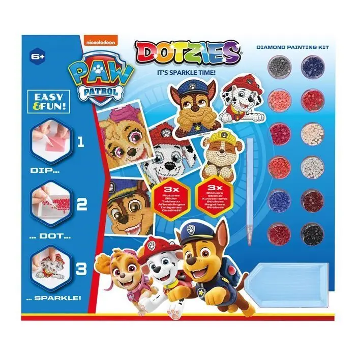 Cover: 4895225927777 | Dotzies by Diamond Dotz Set Paw Patrol | Kit (Bastelset) | 2592777