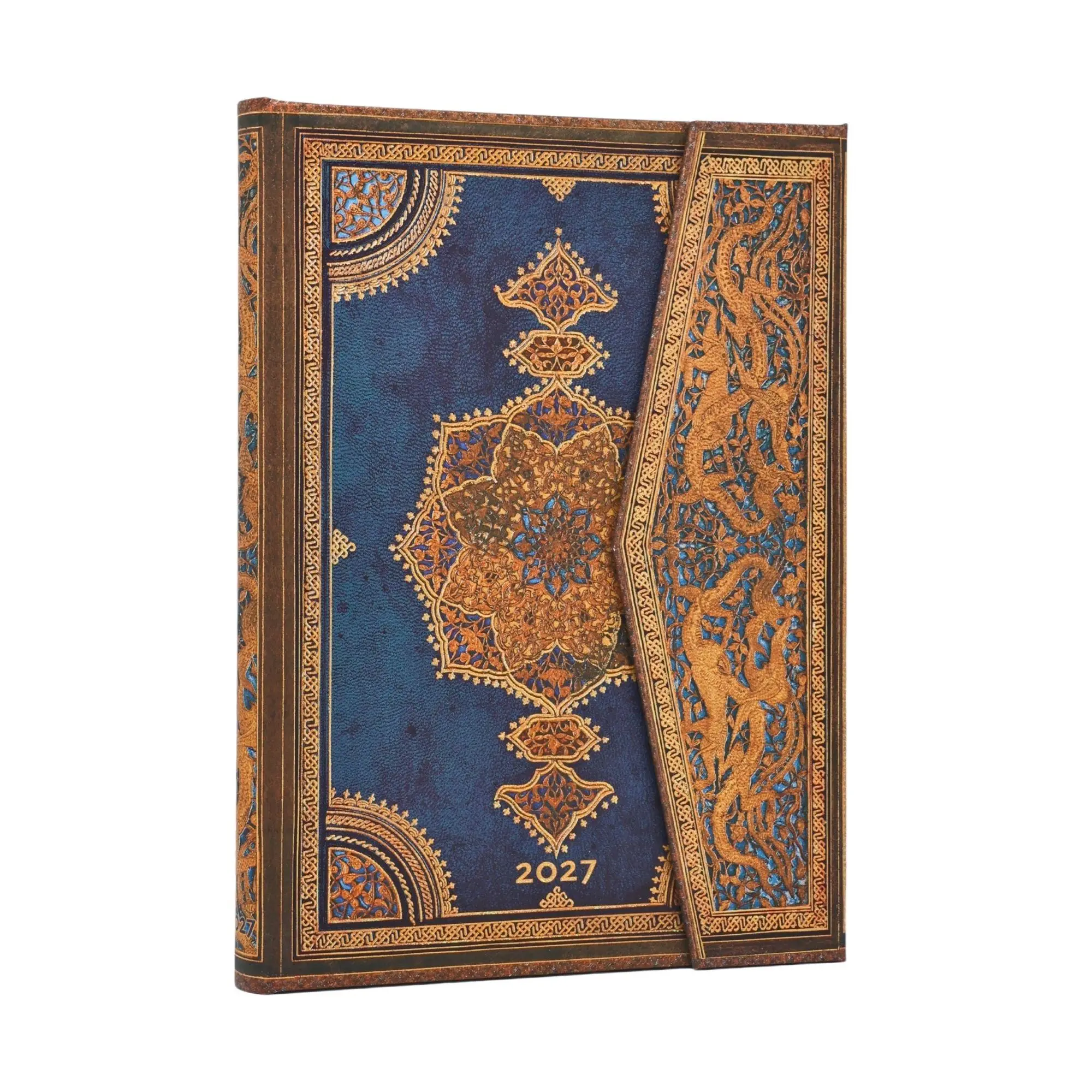 Cover: 9780349717777 | 12-Monatskalender 2027 Safawidisch Indigo Midi Horizontal | Buch