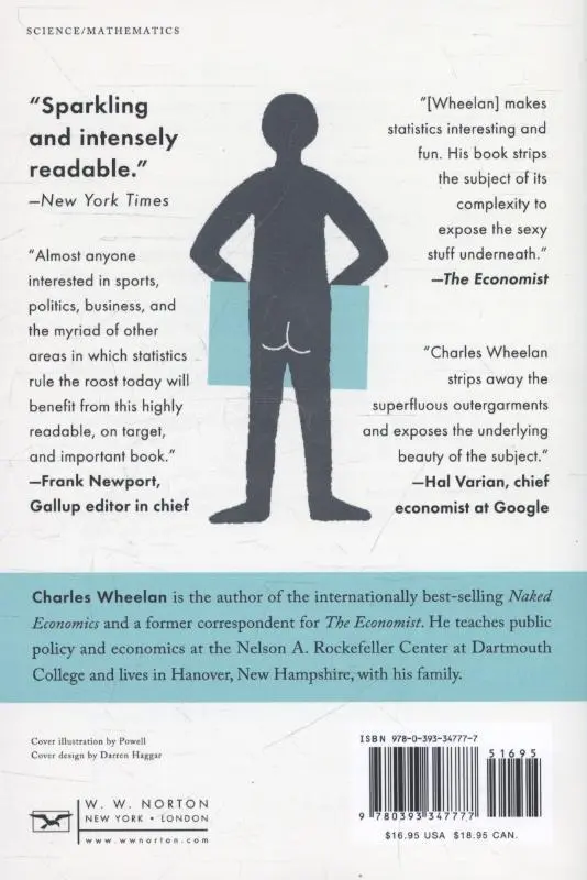 Rückseite: 9780393347777 | Naked Statistics | Stripping the Dread from the Data | Charles Wheelan