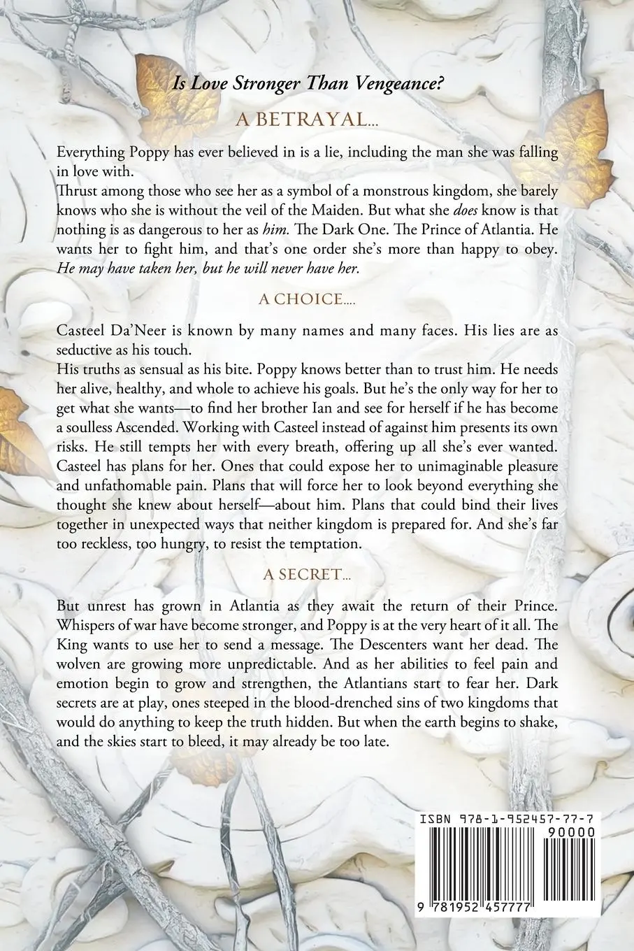Rückseite: 9781952457777 | A Kingdom of Flesh and Fire | Jennifer L. Armentrout | Taschenbuch