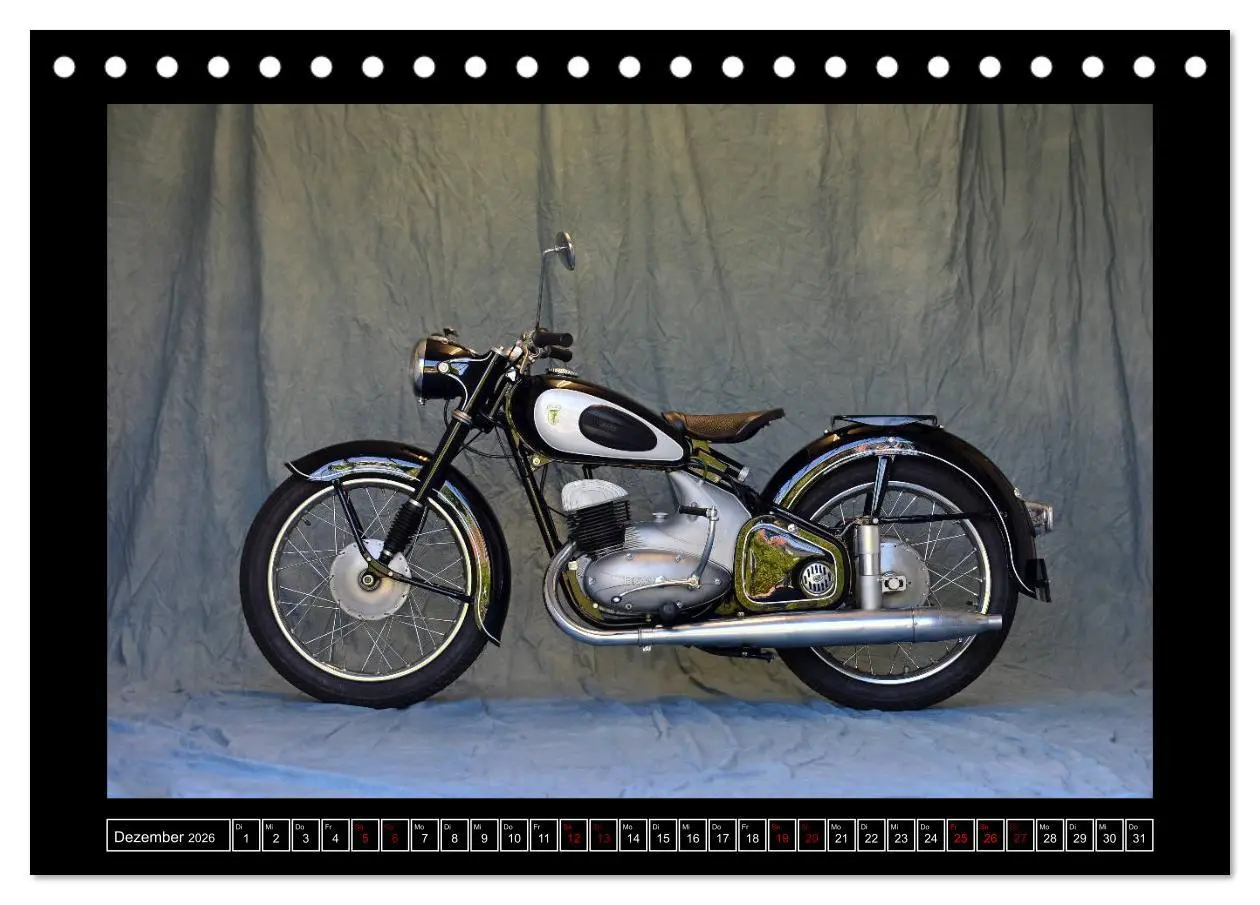 Bild: 9783457877777 | DKW RT 175 - Ein Motorrad der Auto Union (Tischkalender 2026 DIN A5...