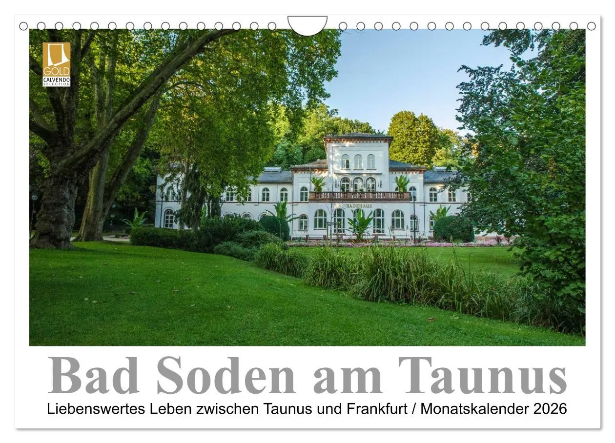 Cover: 9783516107777 | Bad Soden am Taunus (Wandkalender 2026 DIN A4 quer), CALVENDO...