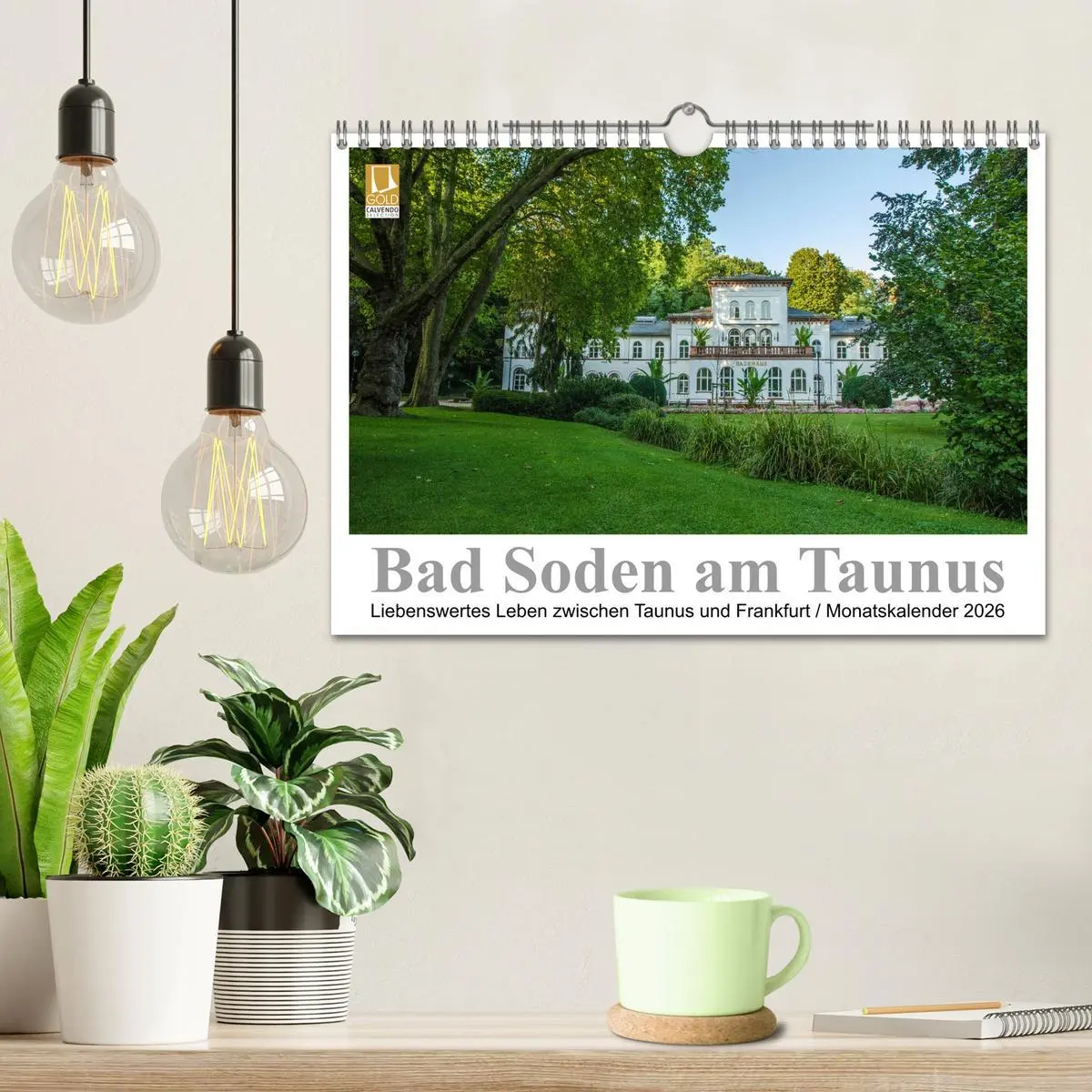 Bild: 9783516107777 | Bad Soden am Taunus (Wandkalender 2026 DIN A4 quer), CALVENDO...
