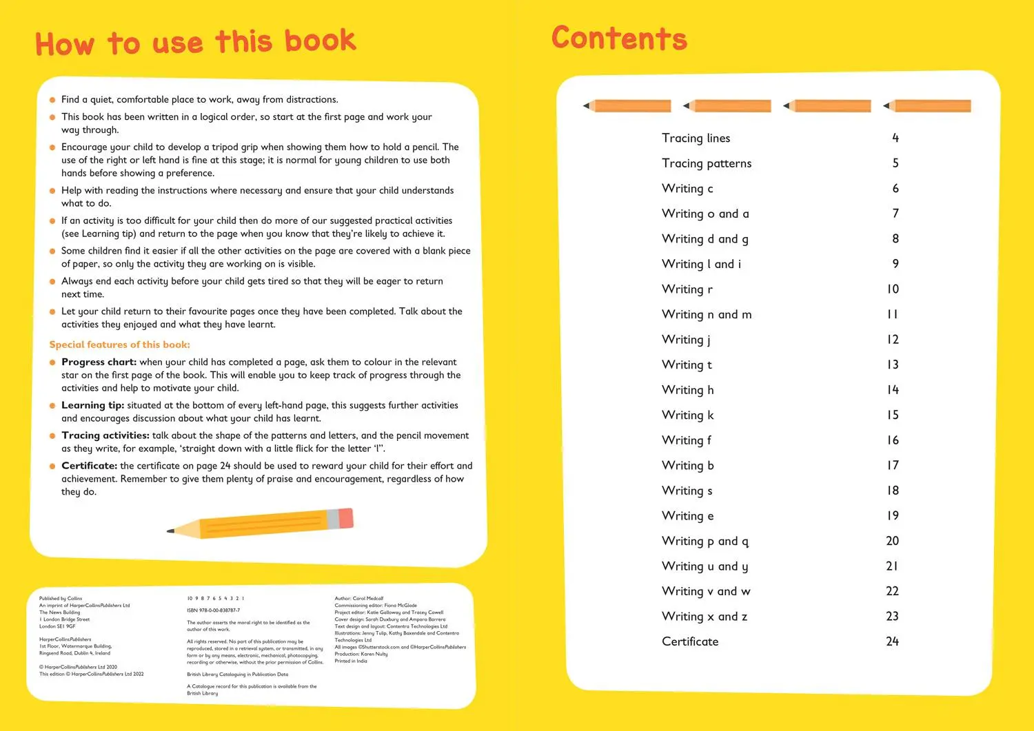 Bild: 9780008387877 | First Writing Workbook Ages 3-5 | Ideal for Home Learning | Learning