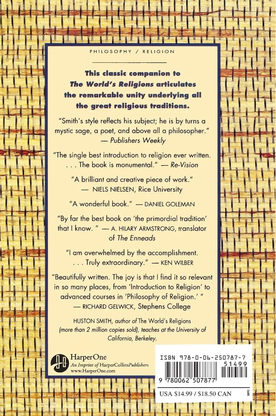 Rückseite: 9780062507877 | Forgotten Truth | Huston Smith | Taschenbuch | Kartoniert / Broschiert