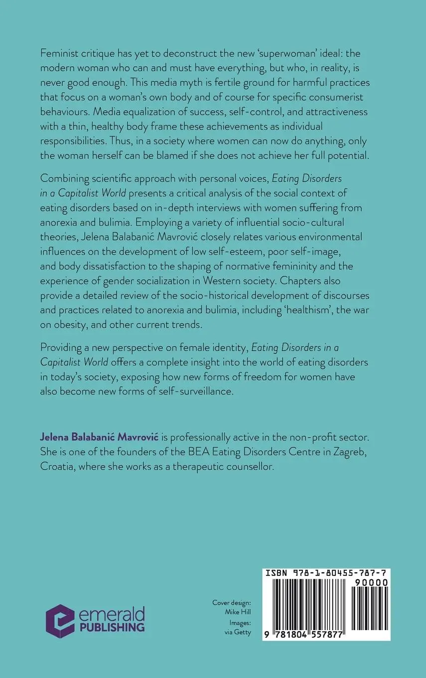 Rückseite: 9781804557877 | Eating Disorders in a Capitalist World | Jelena Balabani¿ Mavrovi¿