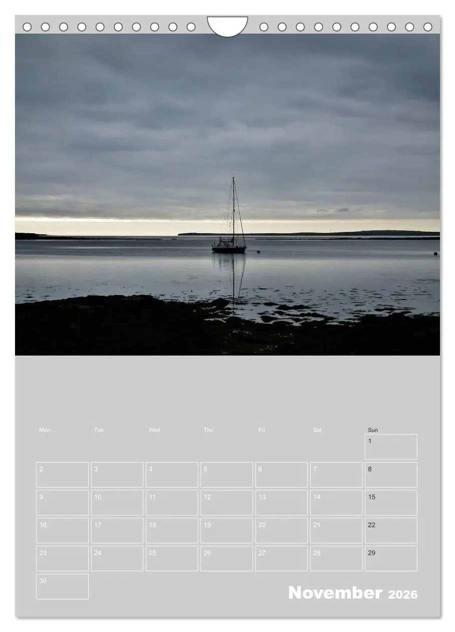 Bild: 9783516577877 | Orkney: A land with a view (Wall Calendar 2026 DIN A4 portrait),...