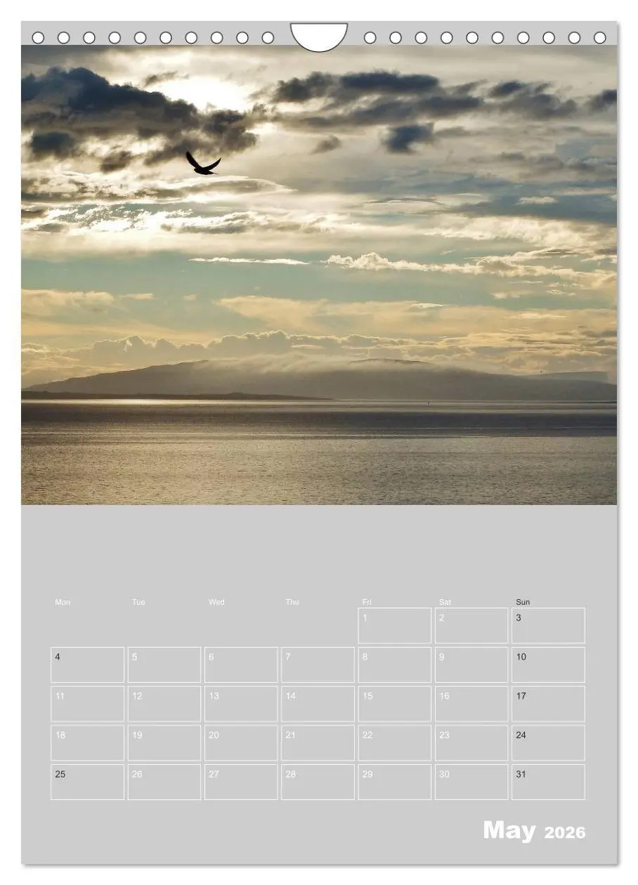 Bild: 9783516577877 | Orkney: A land with a view (Wall Calendar 2026 DIN A4 portrait),...