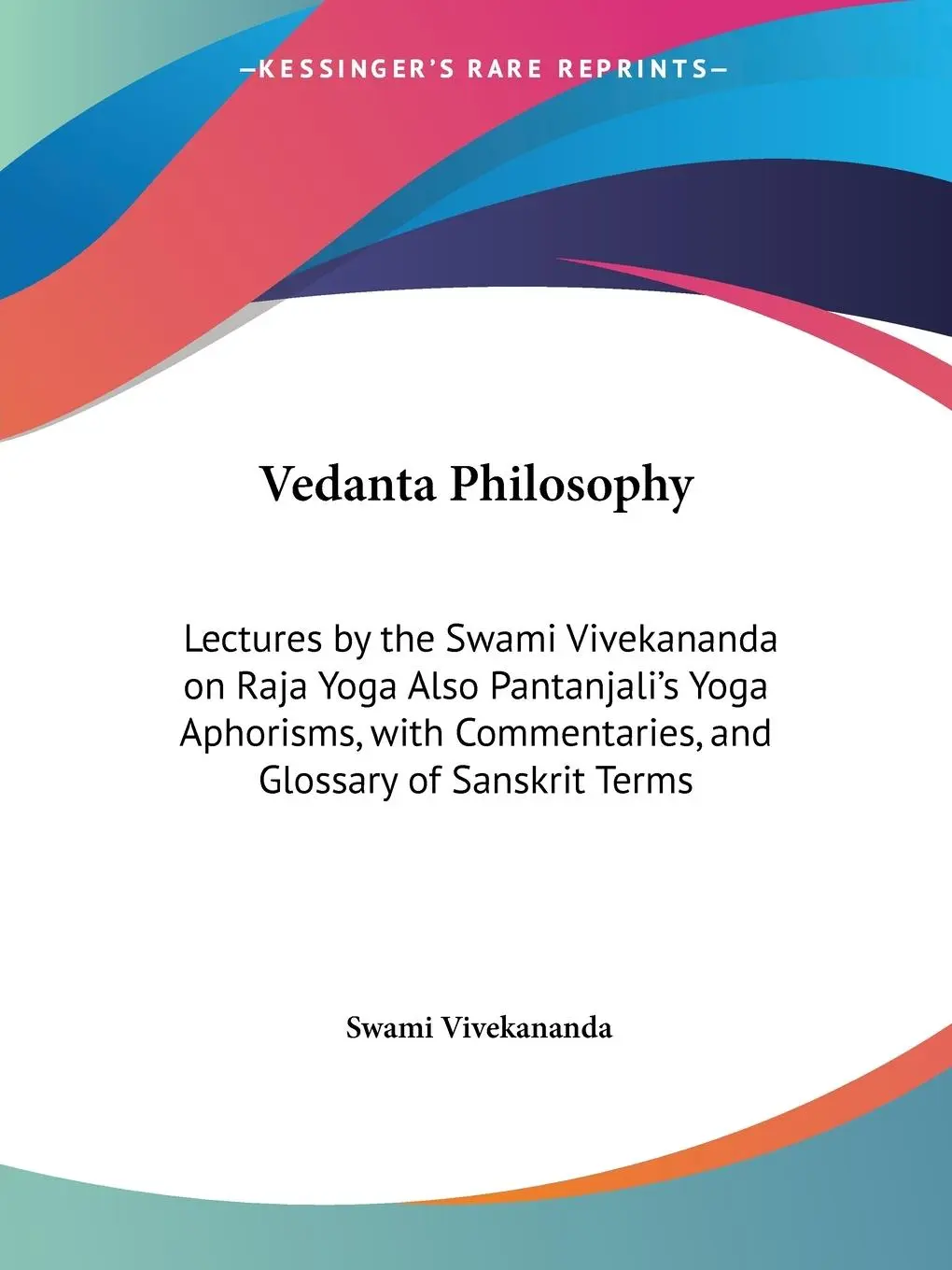 Cover: 9781564597977 | Vedanta Philosophy | Swami Vivekananda | Taschenbuch | Englisch | 1996