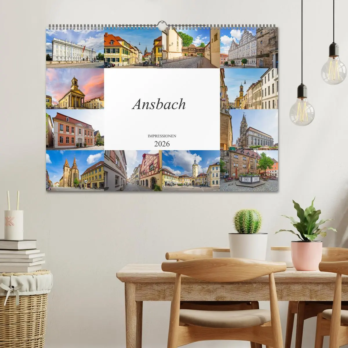 Bild: 9783457787977 | Ansbach Impressionen (Wandkalender 2026 DIN A2 quer), CALVENDO...