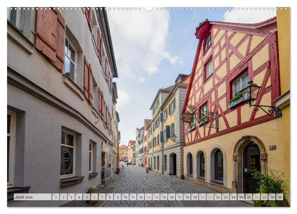 Bild: 9783457787977 | Ansbach Impressionen (Wandkalender 2026 DIN A2 quer), CALVENDO...