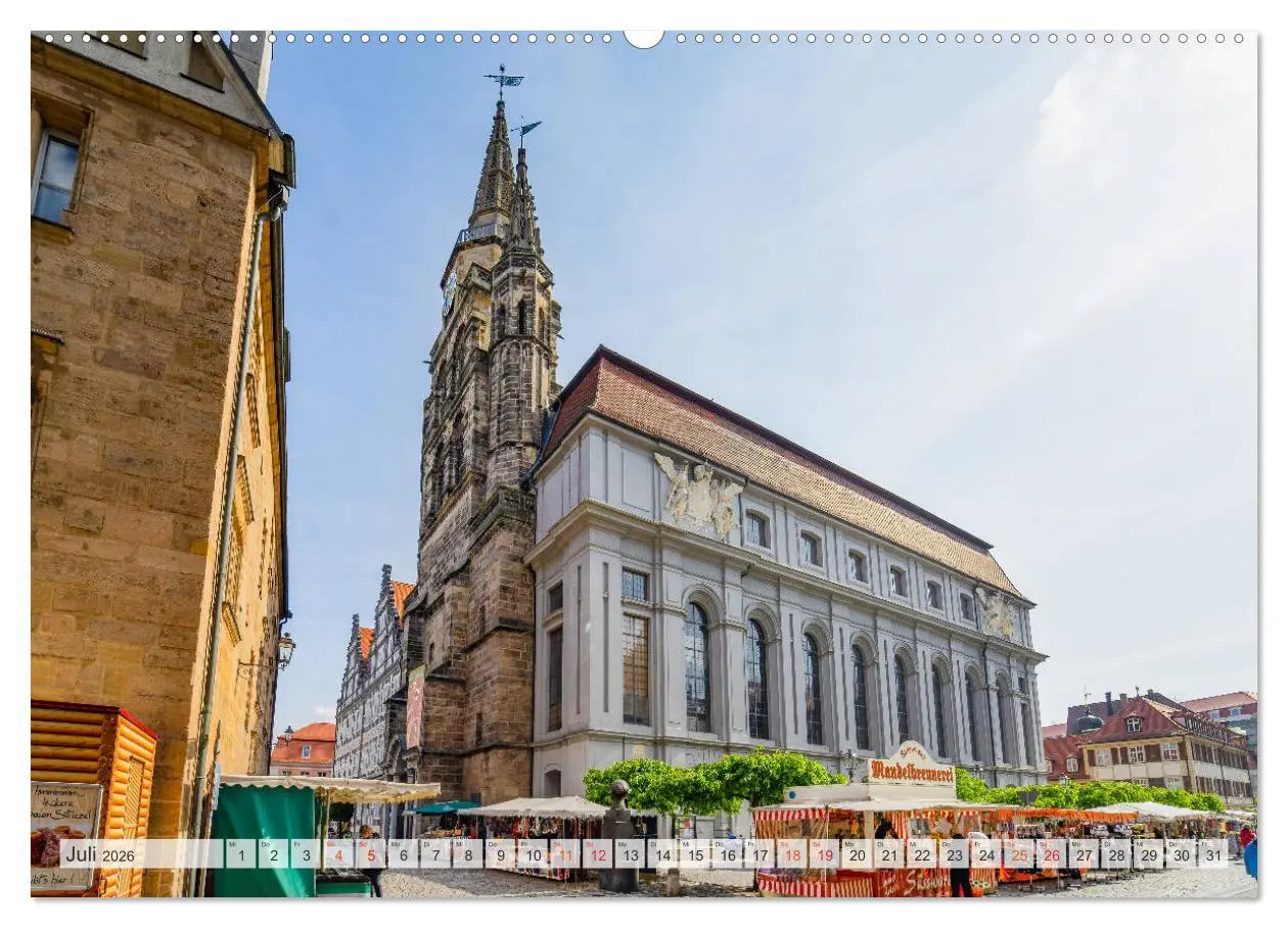 Bild: 9783457787977 | Ansbach Impressionen (Wandkalender 2026 DIN A2 quer), CALVENDO...