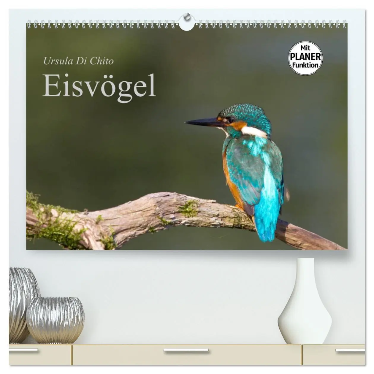 Cover: 9783516187977 | Eisvögel (hochwertiger Premium Wandkalender 2026 DIN A2 quer),...