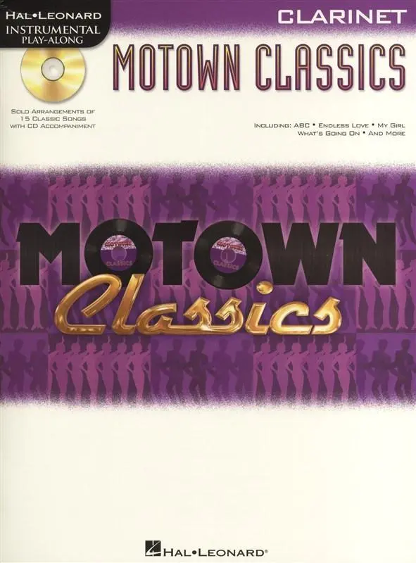 Cover: 884088578077 | Motown Classics - Instrumental Play-Along Series | Clarinet | Buch