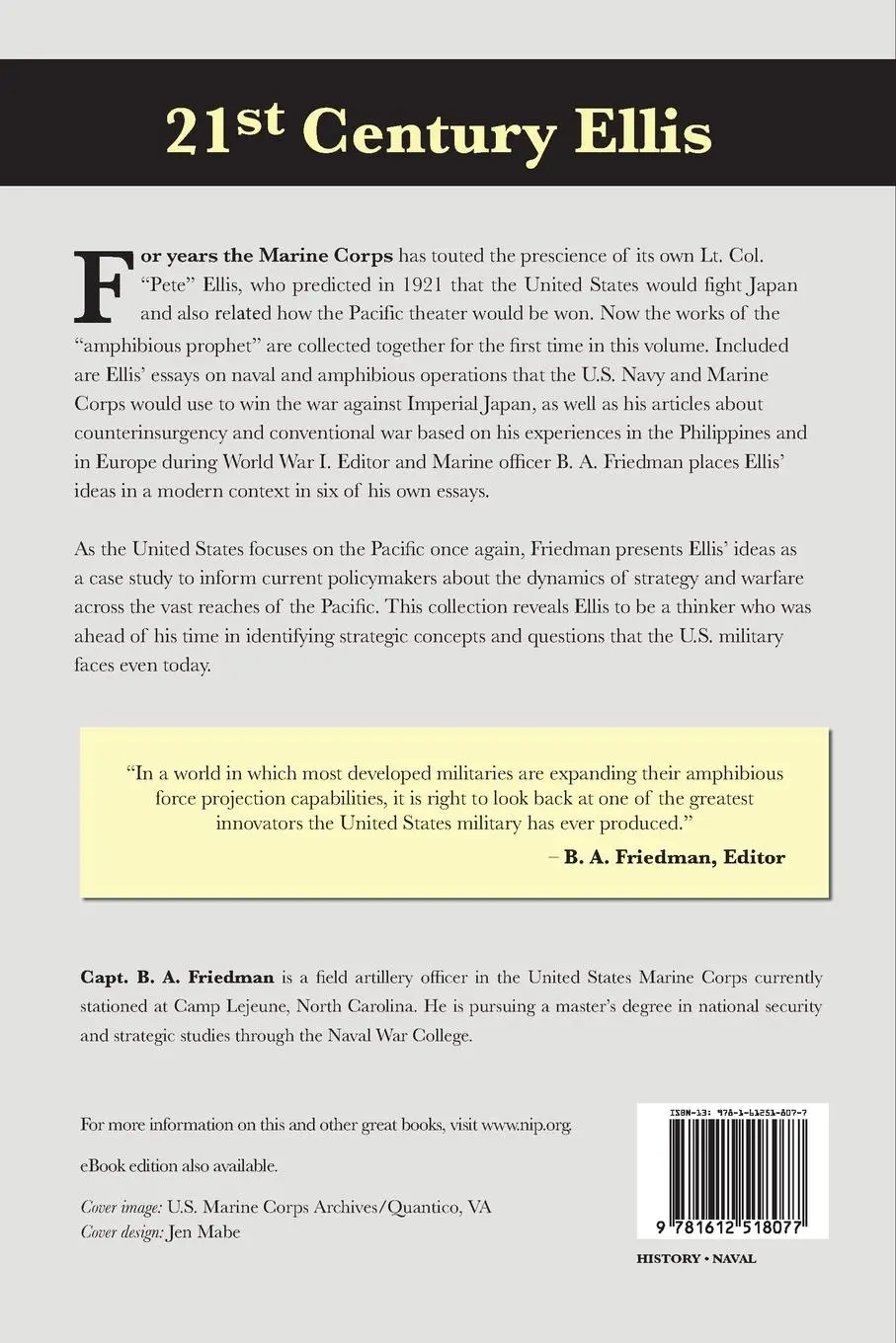 Rückseite: 9781612518077 | 21st Century Ellis | Brett A. Friedman | Taschenbuch | Englisch | 2015