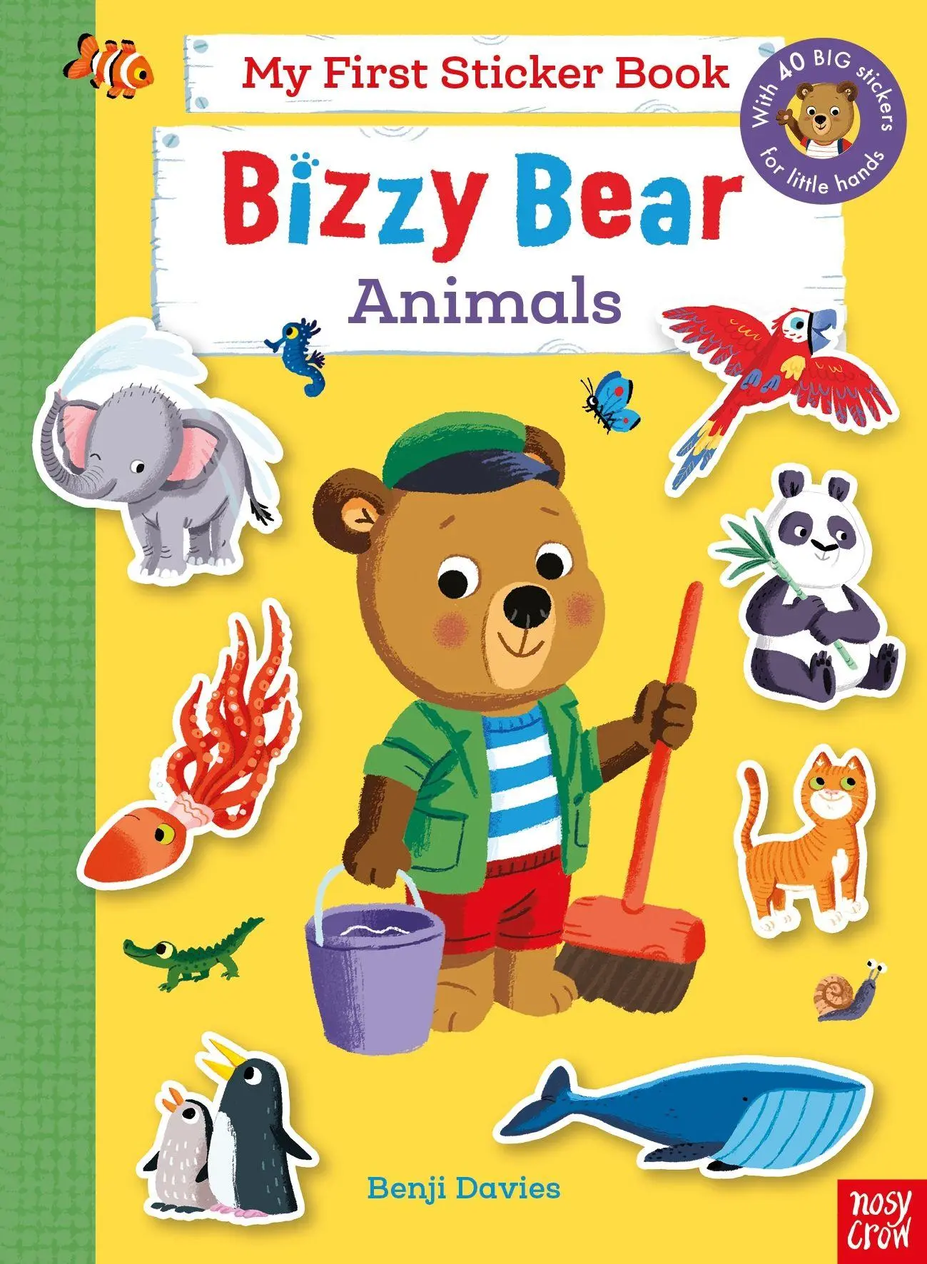 Cover: 9781839948077 | Bizzy Bear: My First Sticker Book Animals | Benji Davies | Taschenbuch
