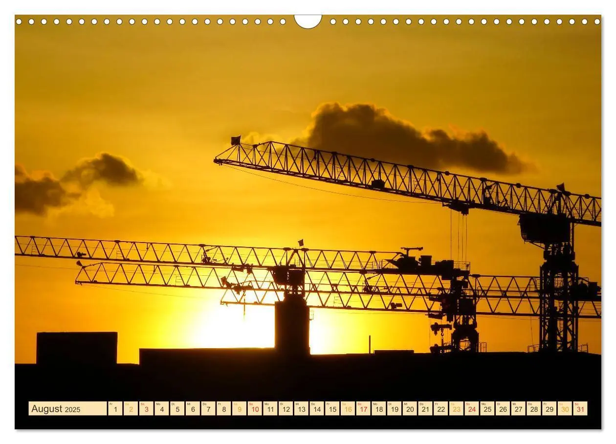 Bild: 9783435278077 | Krane - bärenstarke Arbeitstiere (Wandkalender 2025 DIN A3 quer),...