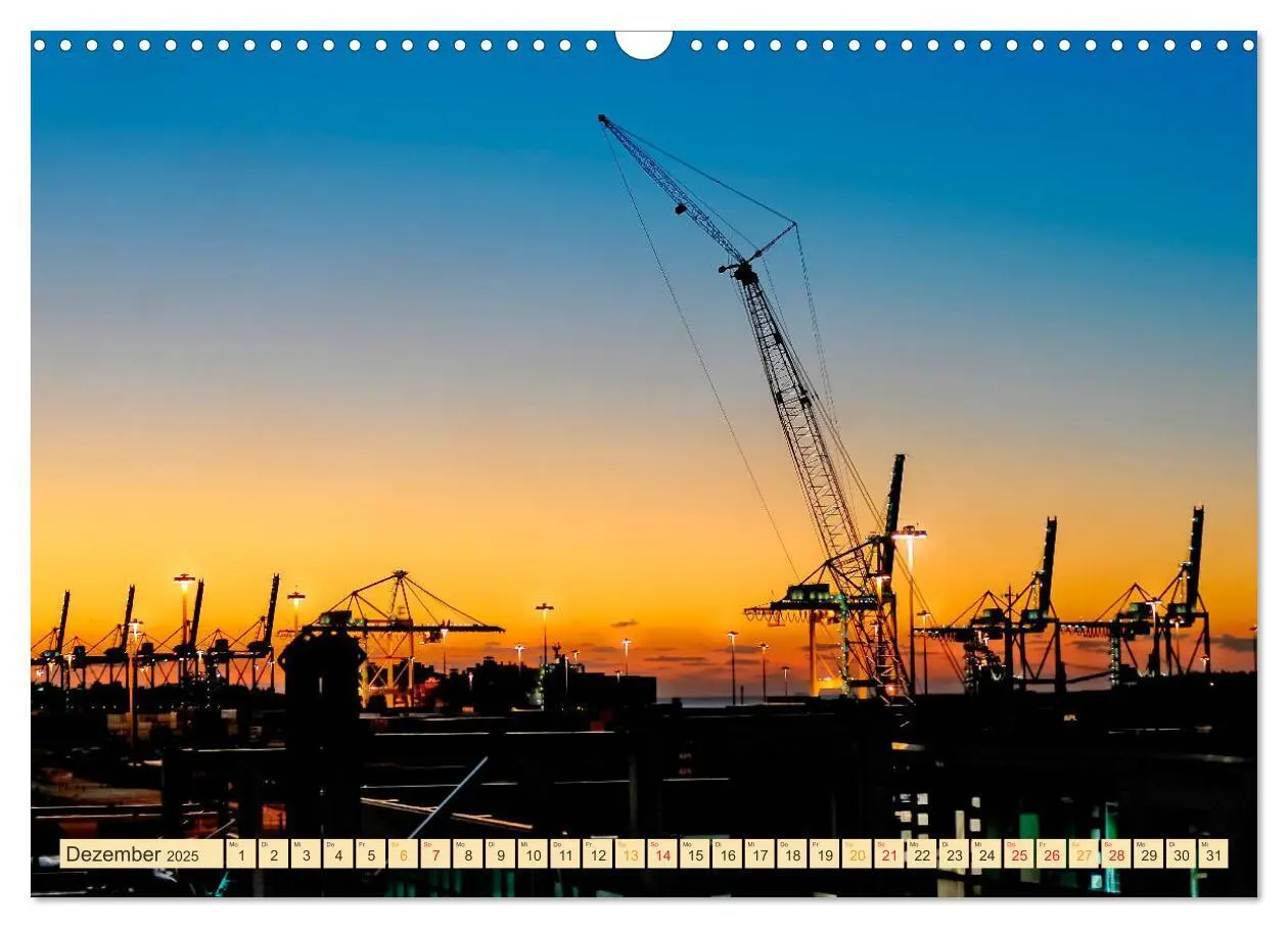 Bild: 9783435278077 | Krane - bärenstarke Arbeitstiere (Wandkalender 2025 DIN A3 quer),...