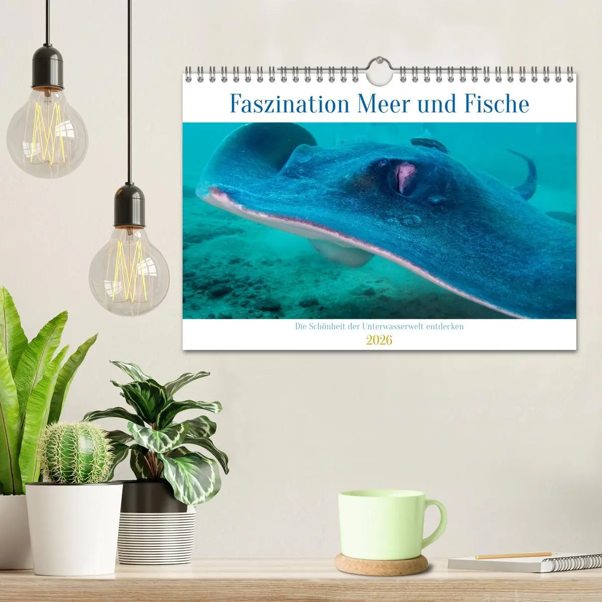 Bild: 9783457368077 | Faszination Meer und Fische (Wandkalender 2026 DIN A4 quer),...
