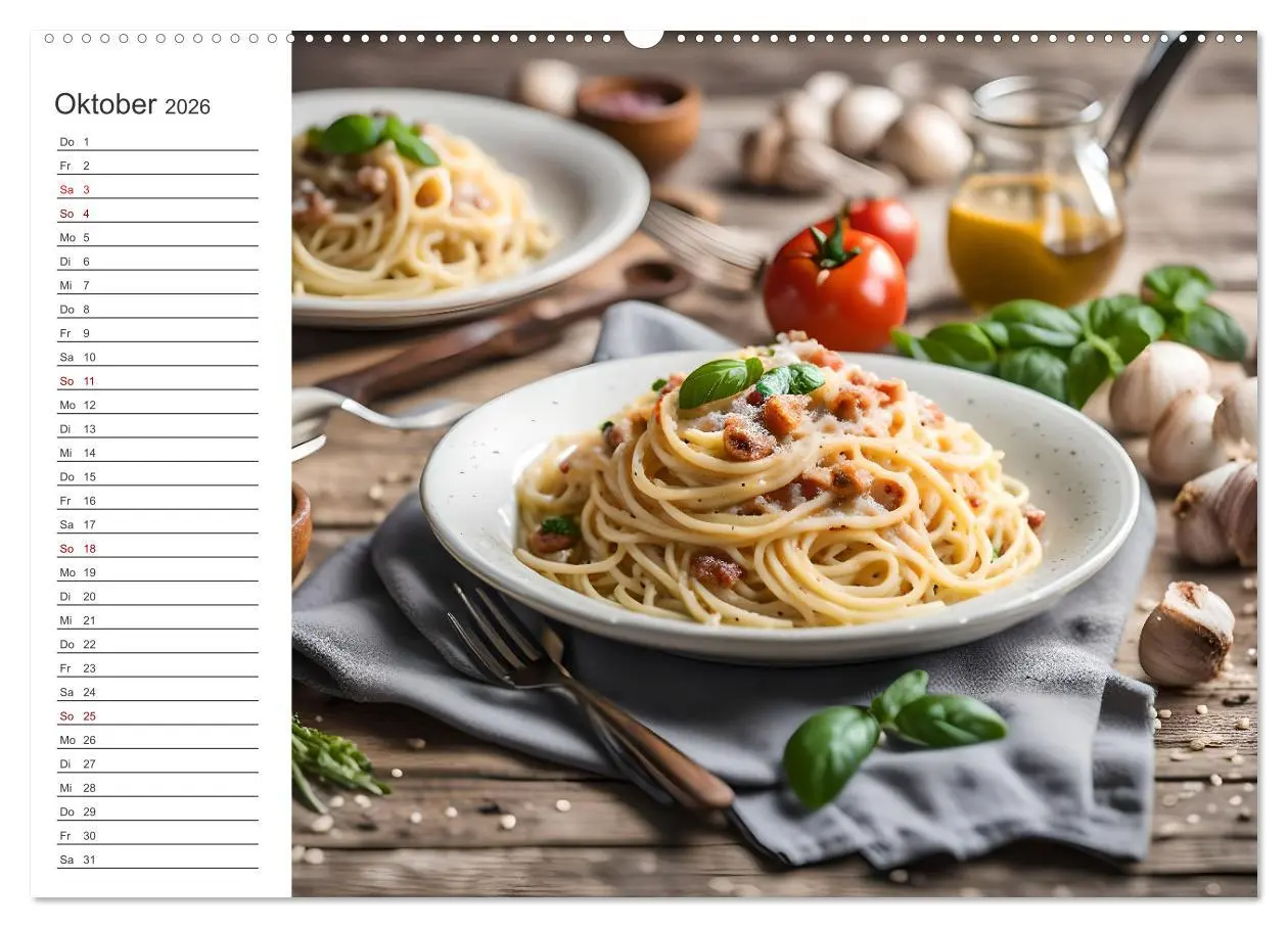 Bild: 9783457438077 | Buongusto Italia - Ein Jahr voller italienischer KI Köstlichkeiten...